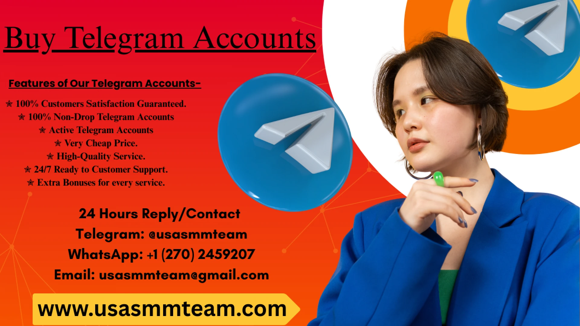 303 Best sites to Buy Telegram Accounts (PVA & Aged)