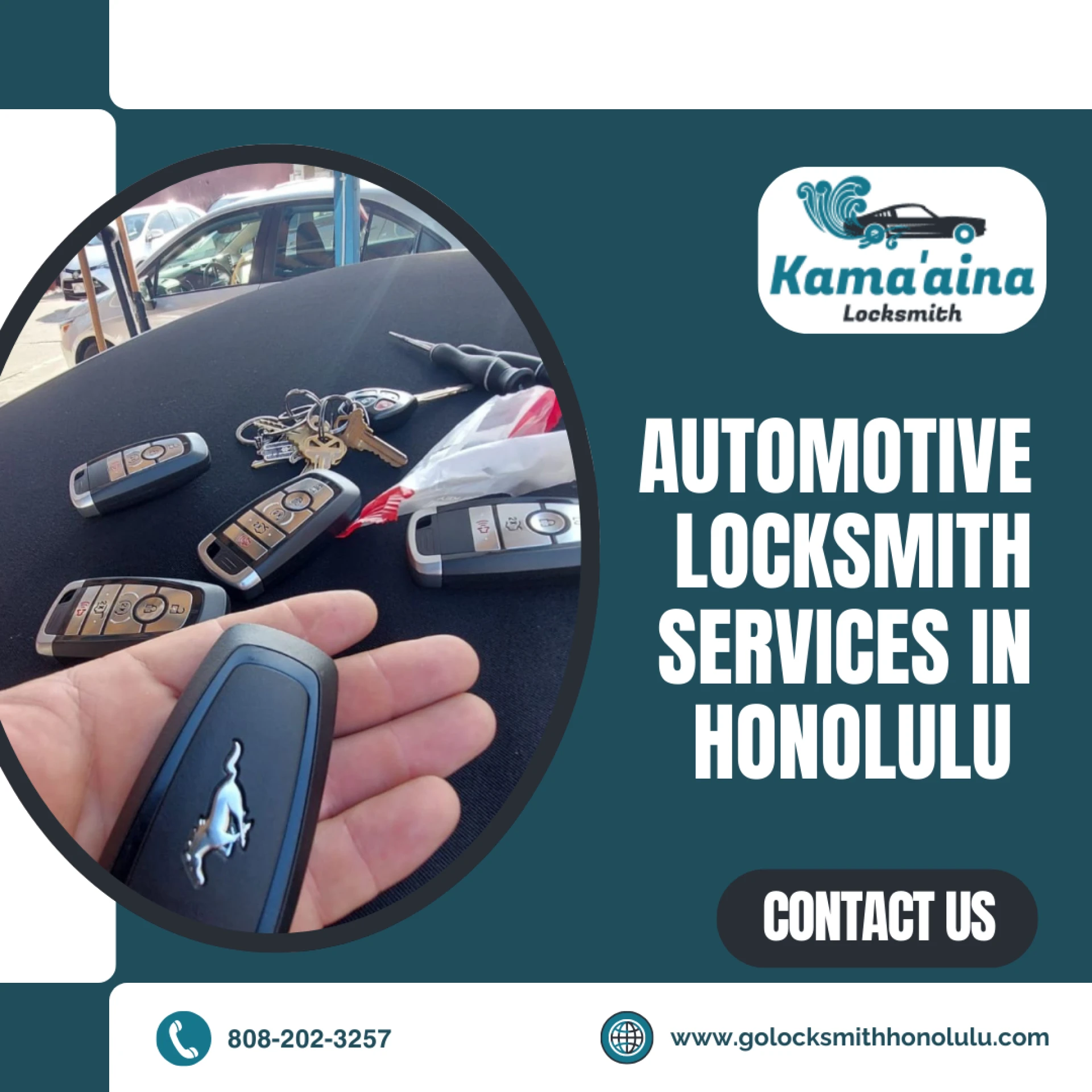 Expert Automotive Locksmith Services in Honolulu by Kamaaina Locksmith