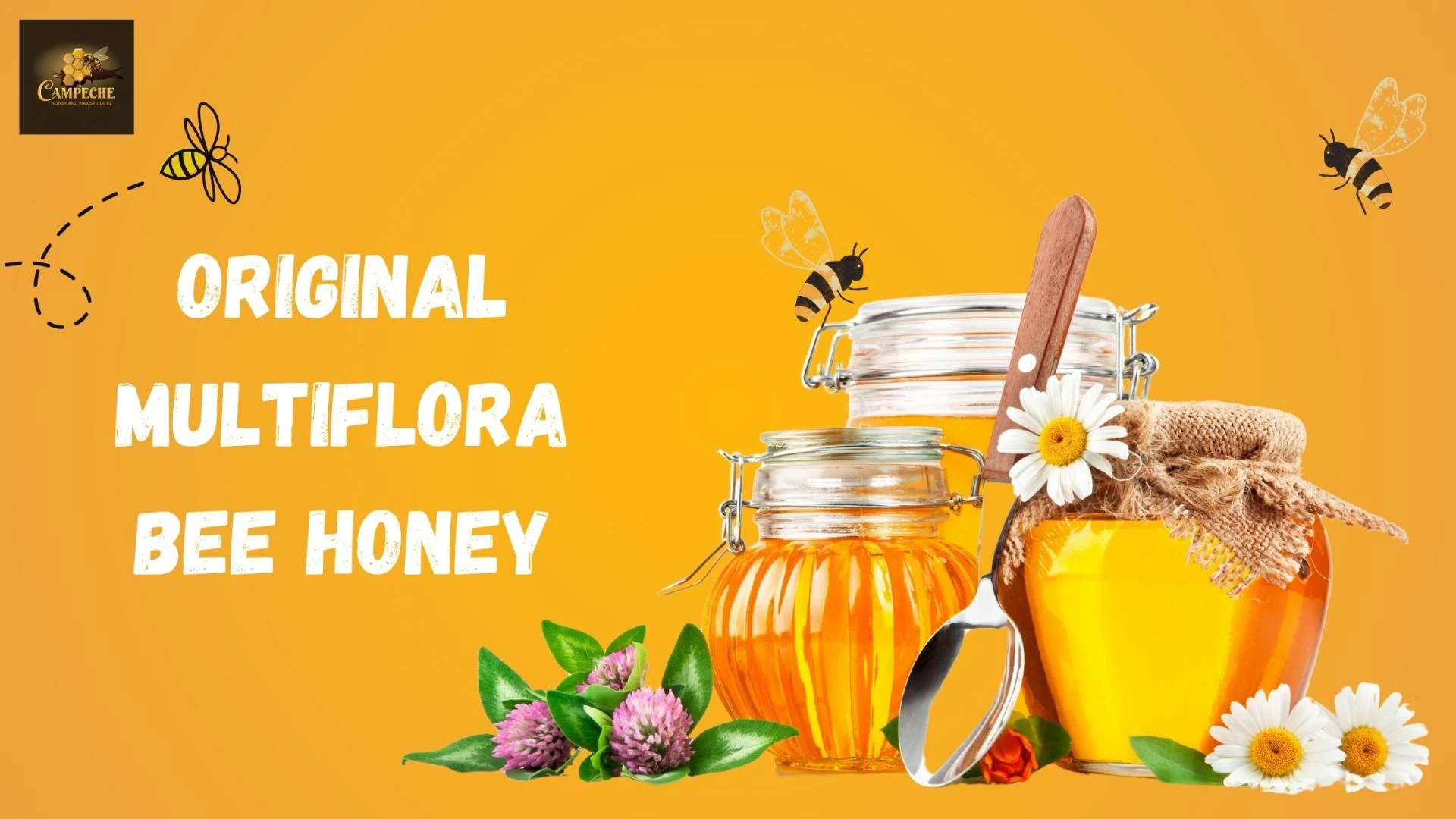 Original Multiflora Bee Honey – Taste the Wild Blossoms