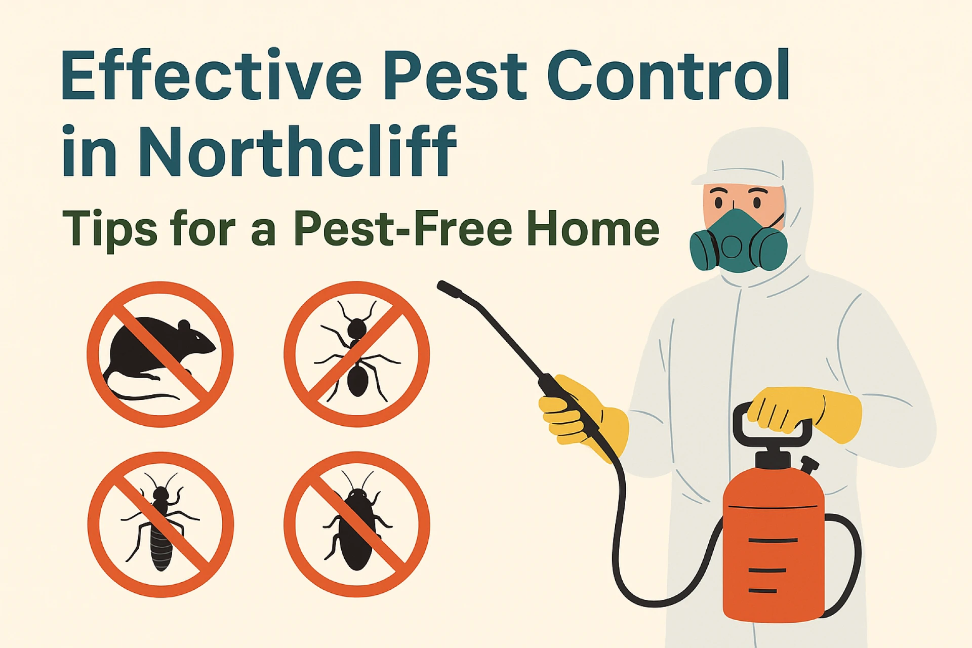 Effective Pest Control in Northcliff: Tips for a Pest-Free Home