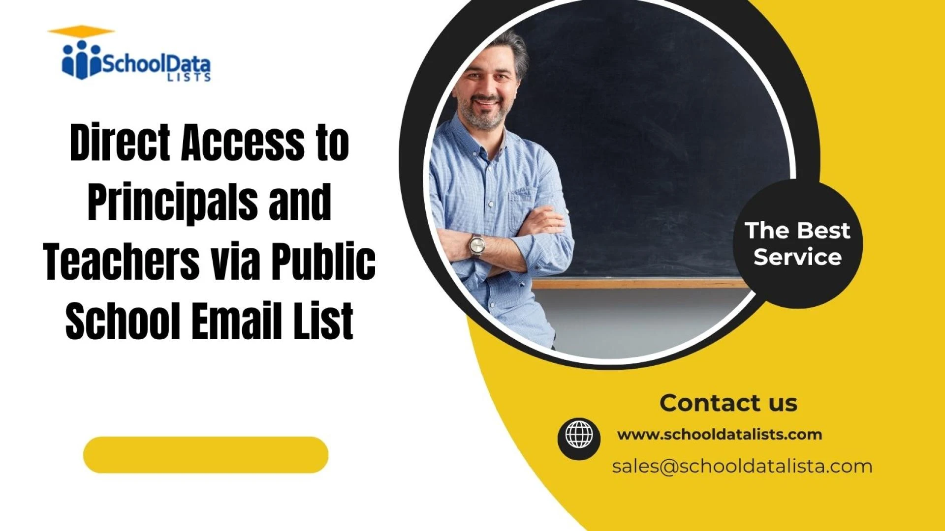 Direct Access to Principals and Teachers via Public School Email List