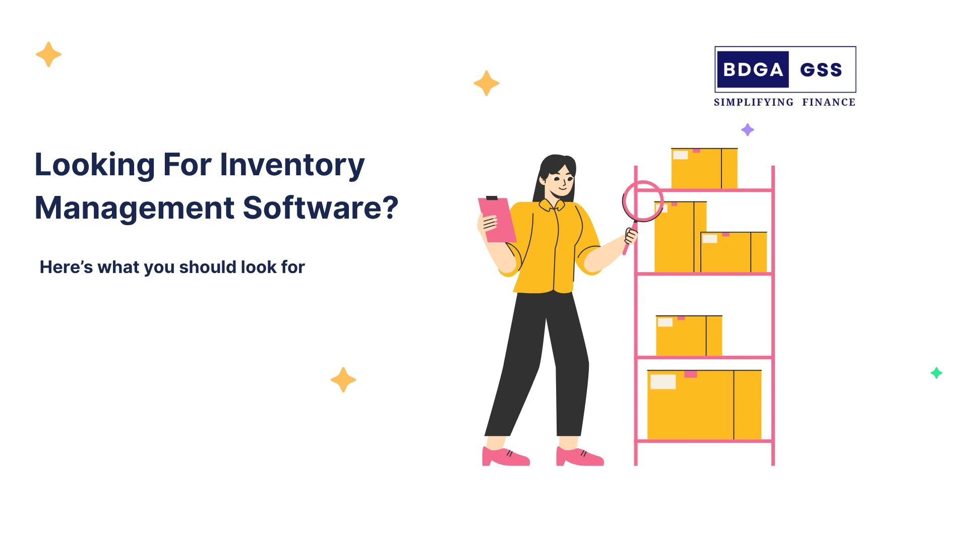 Looking for inventory management software? Here’s what you should look for