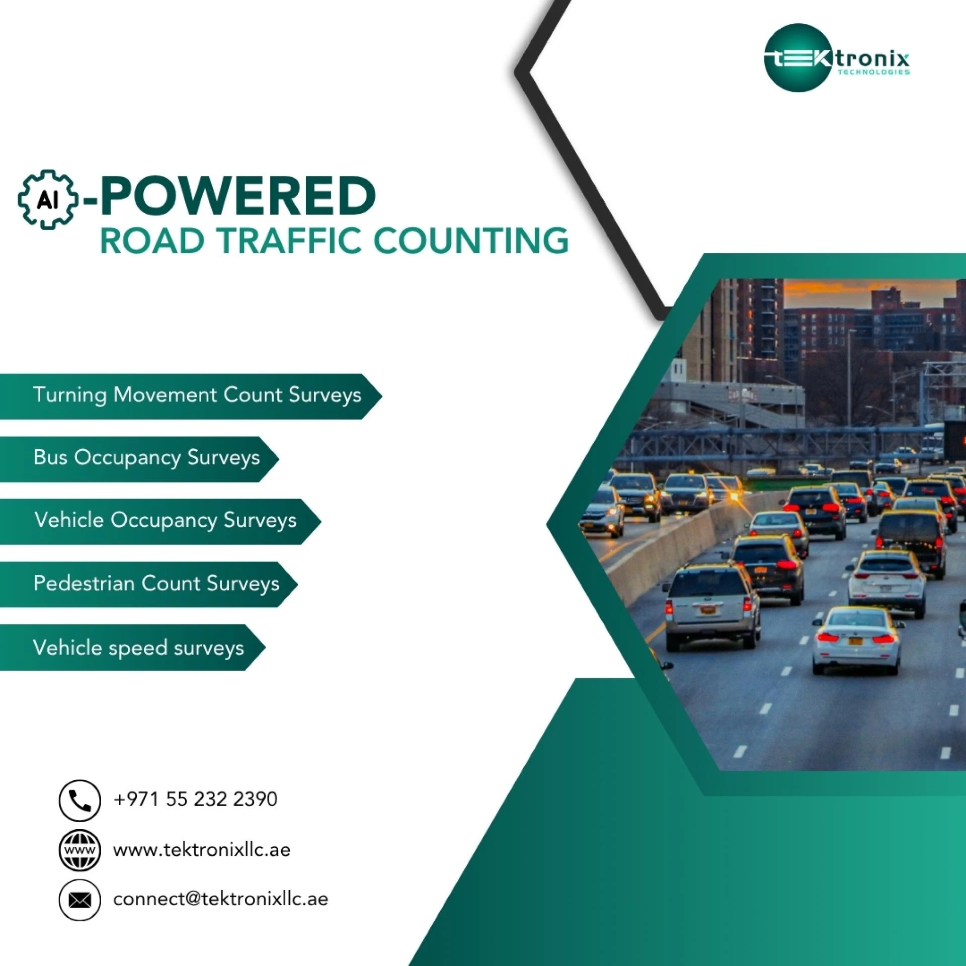 UAE Traffic Survey: Counting Every Vehicle for a Smarter Future