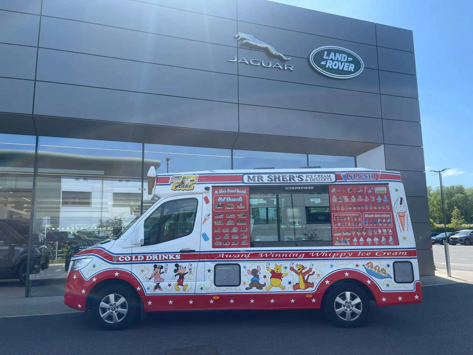 Book Mr Sher's Ice Cream Van in the UK for Parties and Events