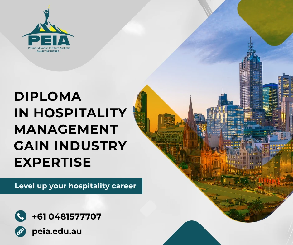 Study the Diploma of Hospitality Management in Australia at PEIA