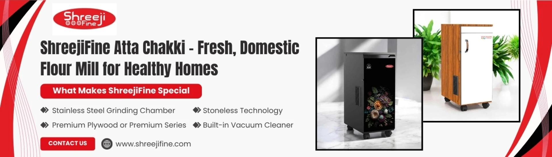 Mini Flour Mill – Compact, Efficient, and Essential Flour Mill Machine by Shreejifine