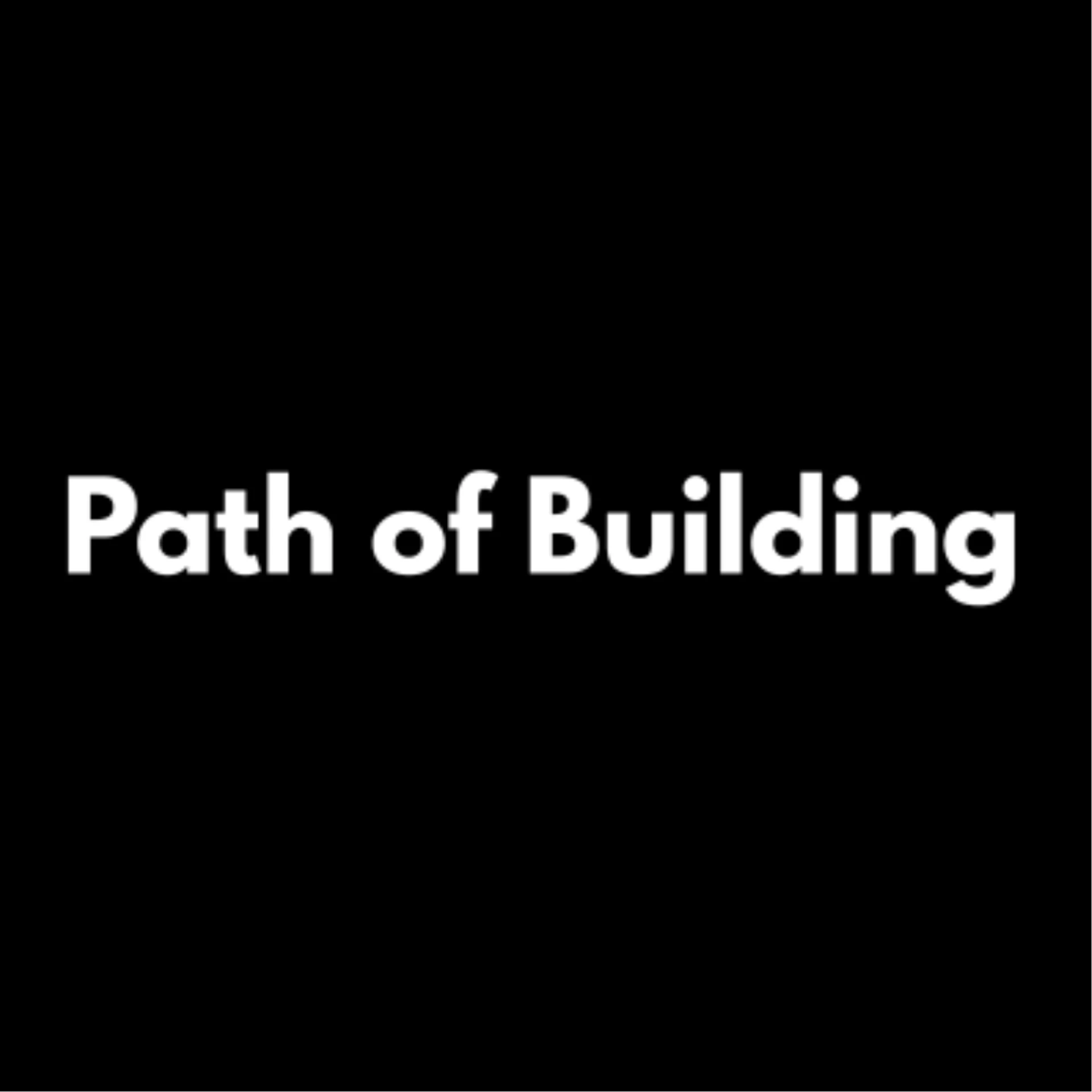 Optimizing Builds with Path of Building