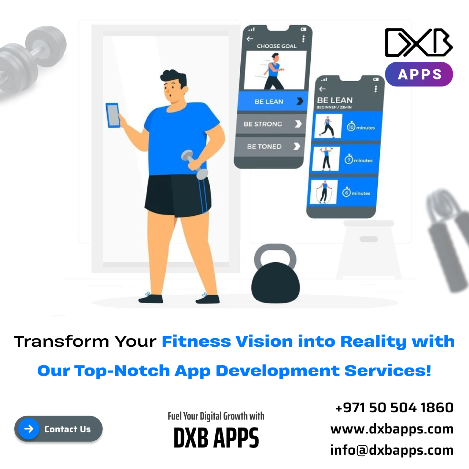 Transform Your Business with DXB APPS Leading mobile app Development Company in Dubai