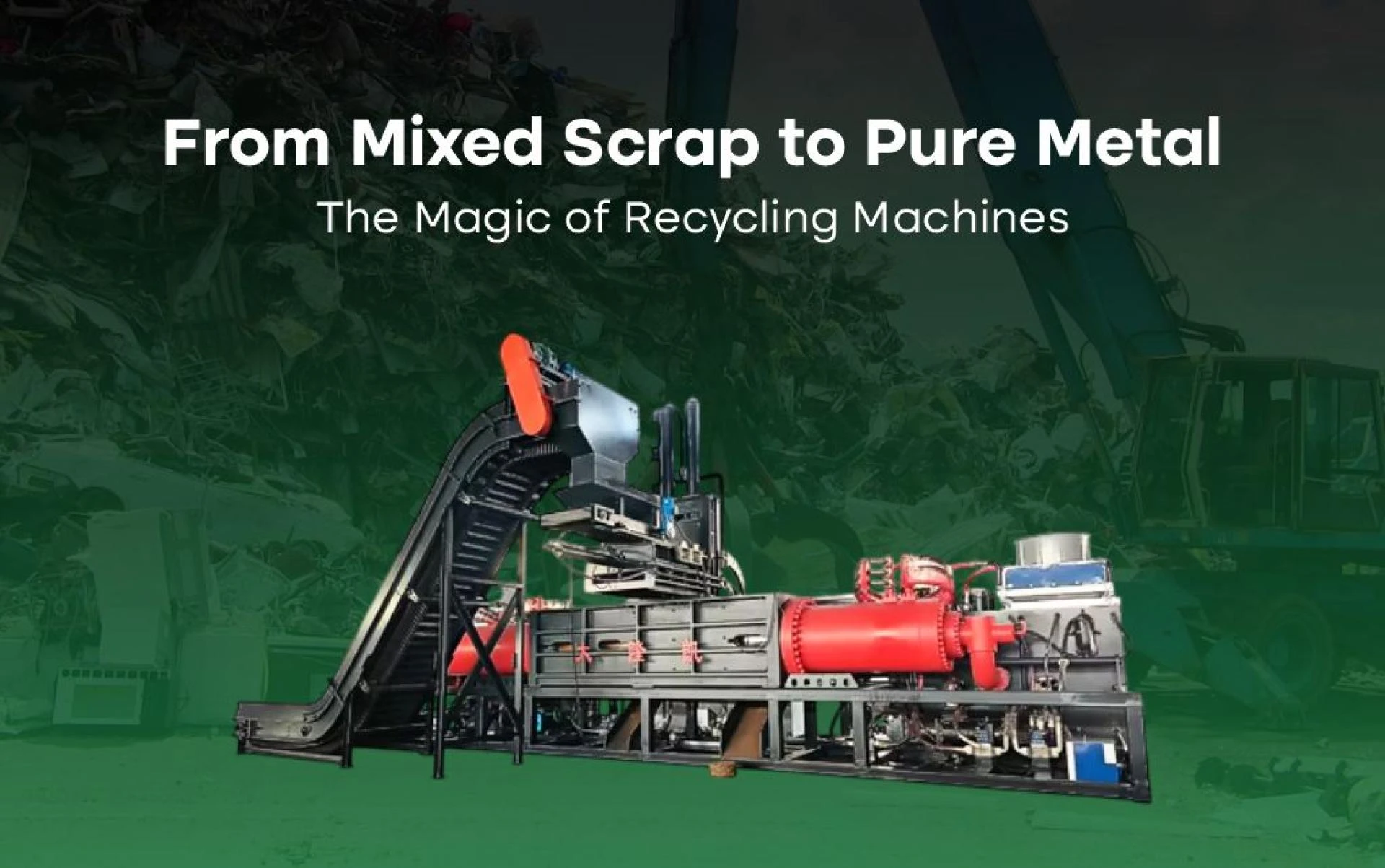 From Mixed Scrap to Pure Metal: The Magic of Recycling Machines