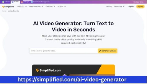 AI Video Generator for Education and Training