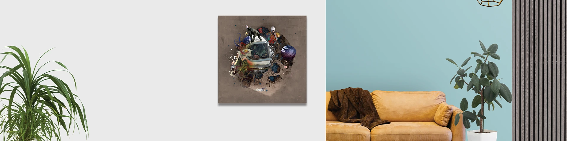 Mother Earth on Canvas: Explore Abstract Wall Art with an Environmental Soul