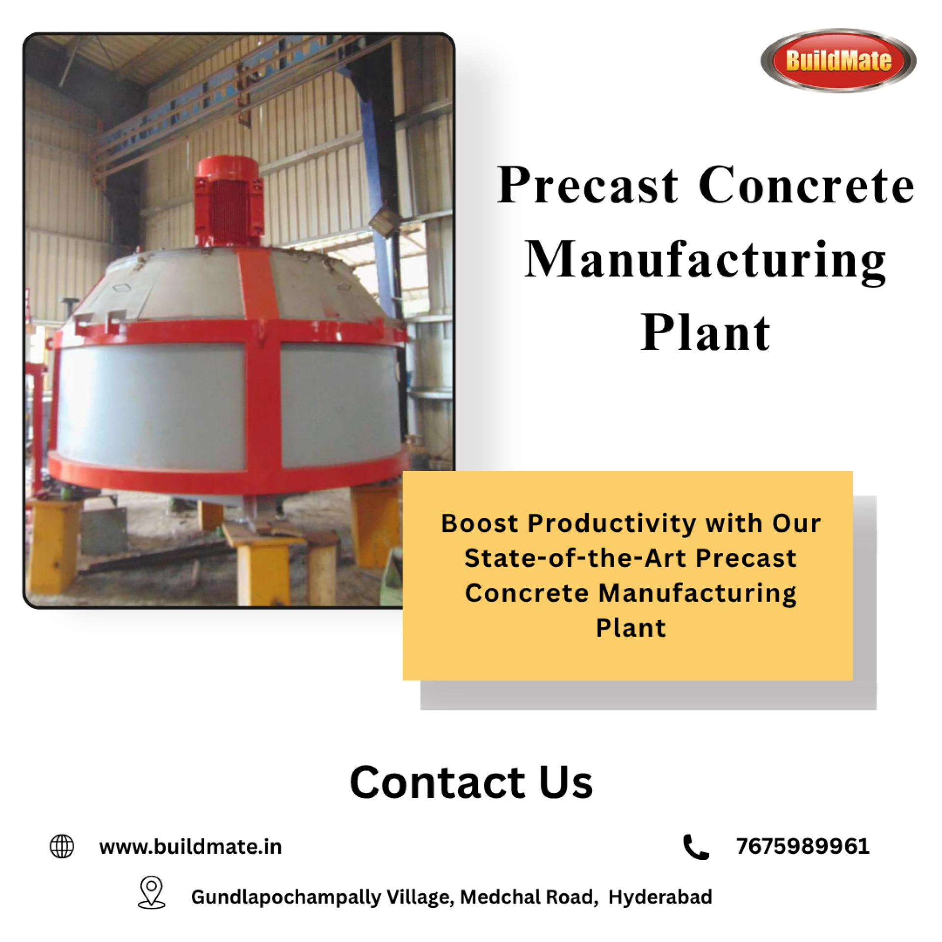 Automation and AI in Precast Concrete Manufacturing Plants