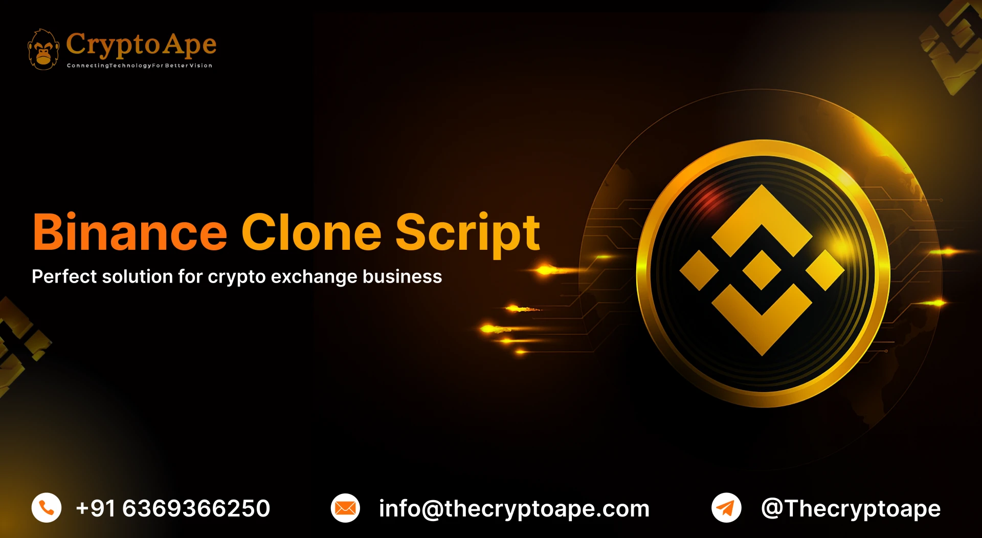 Binance Clone Script: Perfect Solution For Crypto Exchange Business!