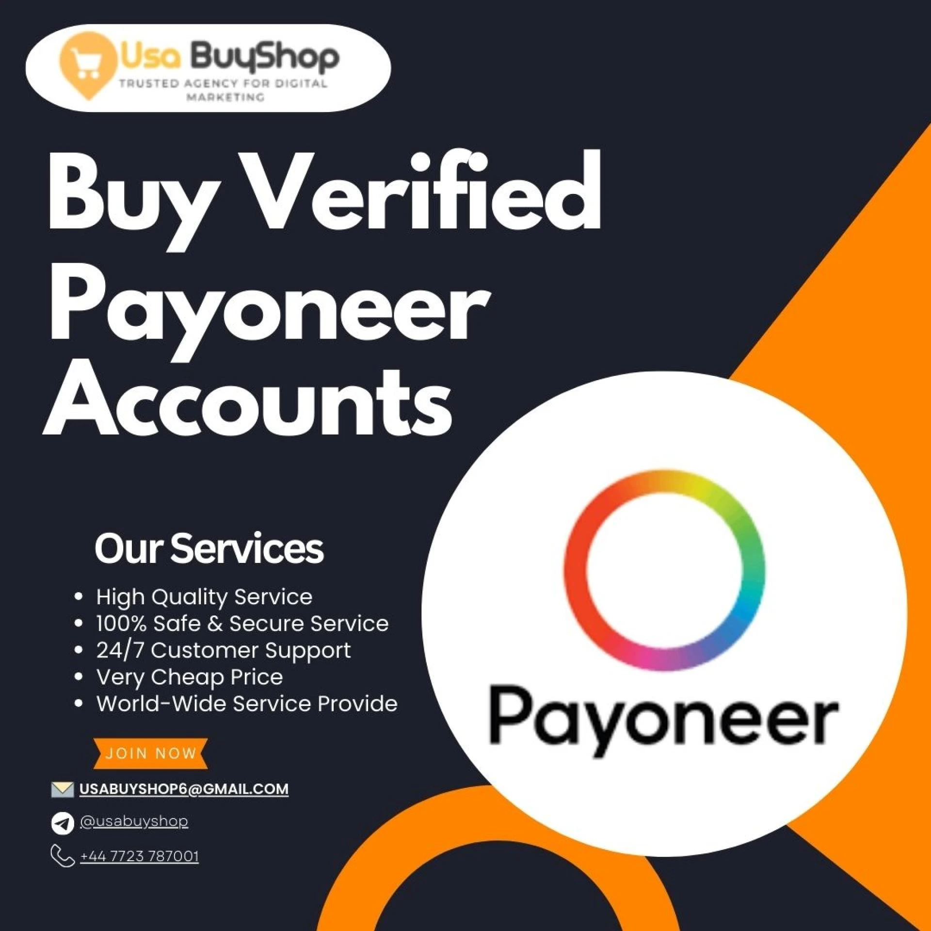 Best ways to find trusted sellers of verified Payoneer accounts