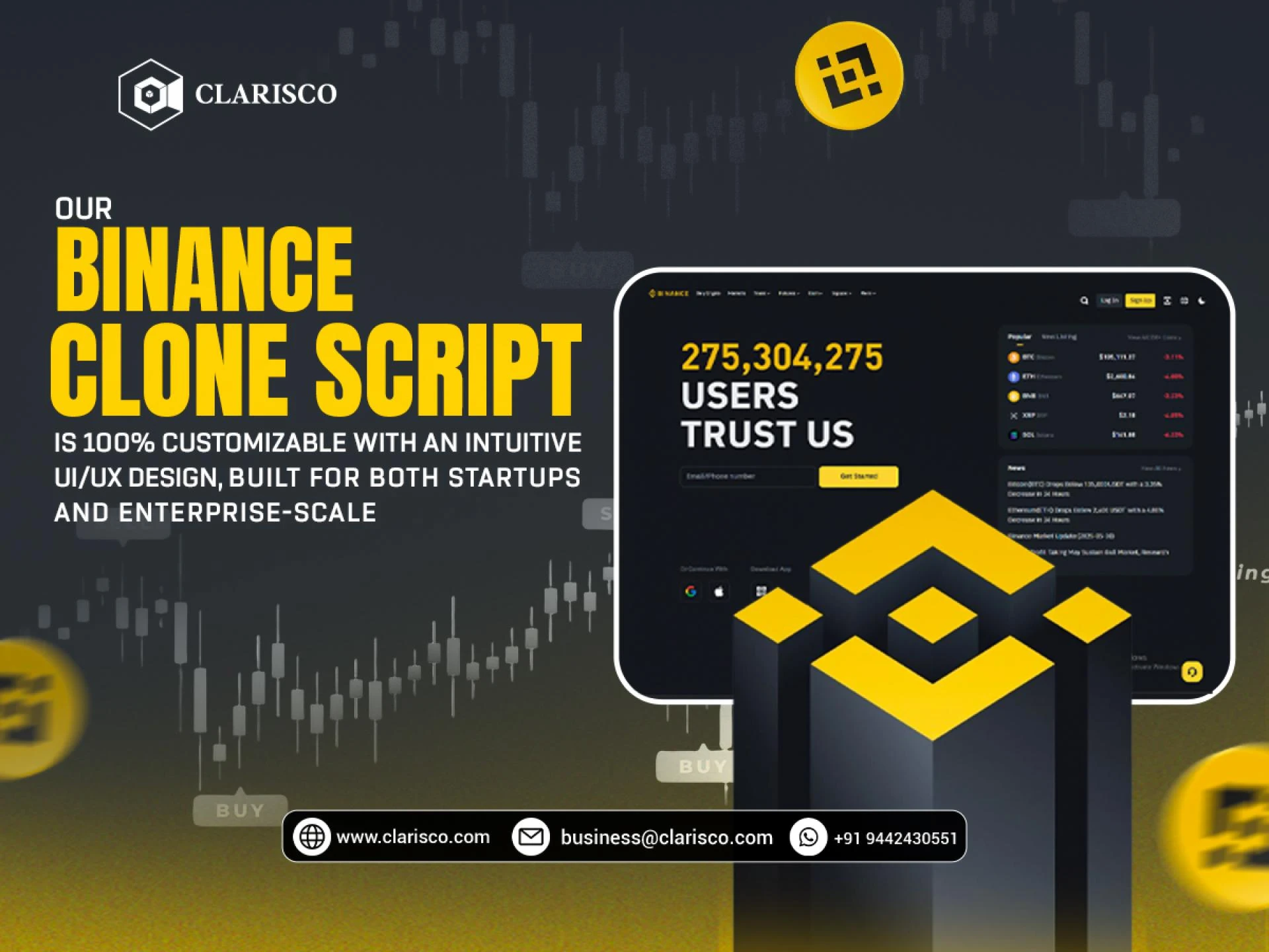 Top 5 Unique Features of a Binance Clone Script You Should Know