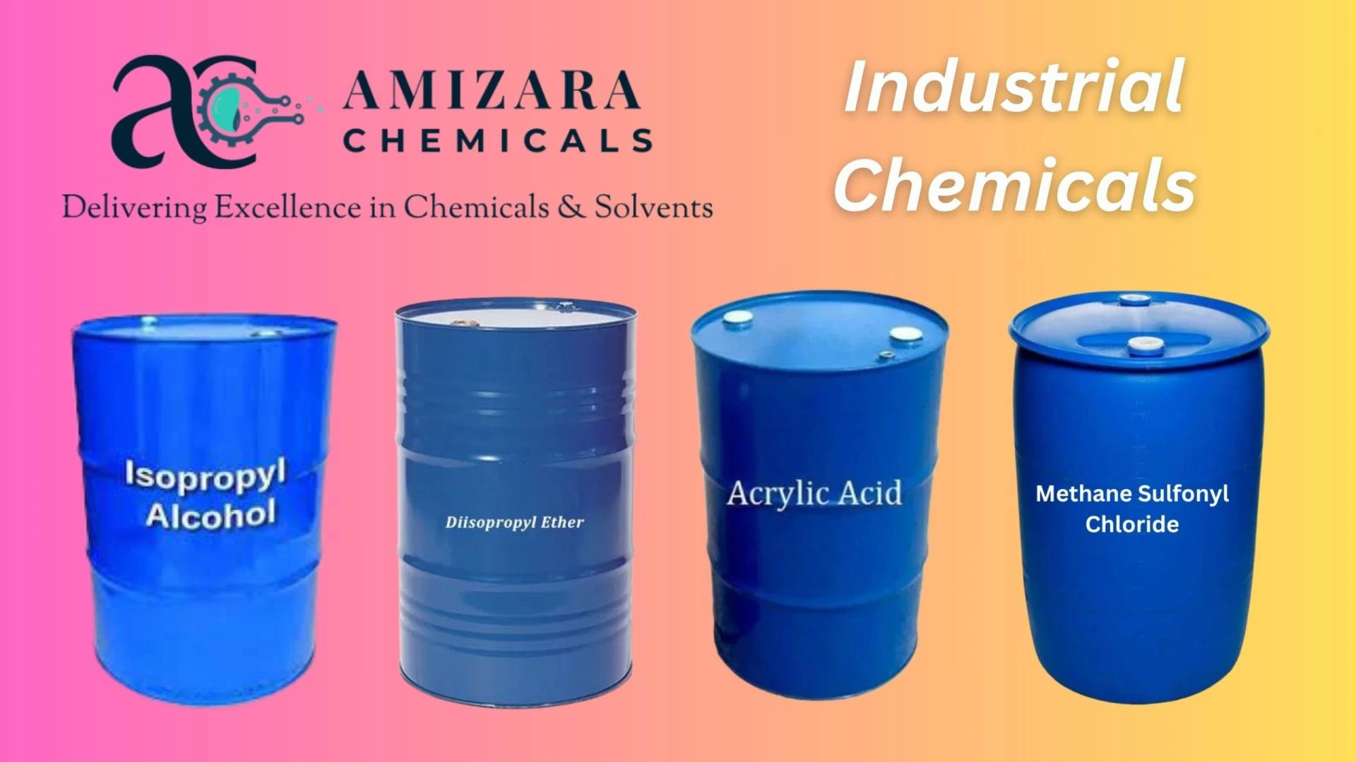 Top Industrial Chemical Dealers in India – Amizara Chemicals
