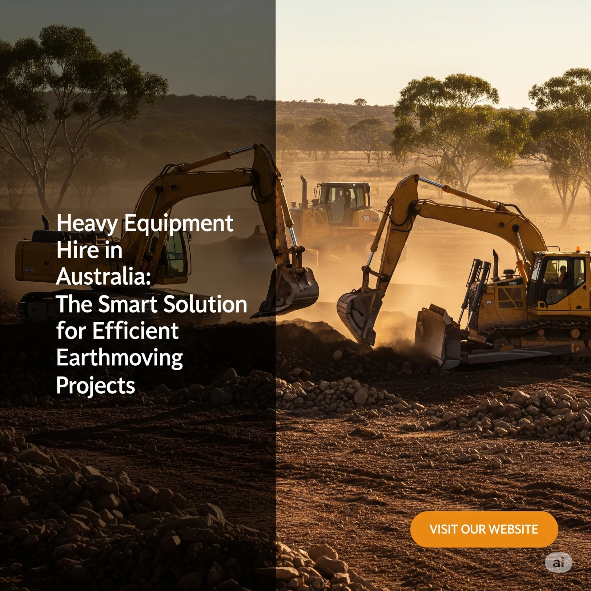 Heavy Equipment Hire in Australia: The Smart Solution for Efficient Earthmoving Projects