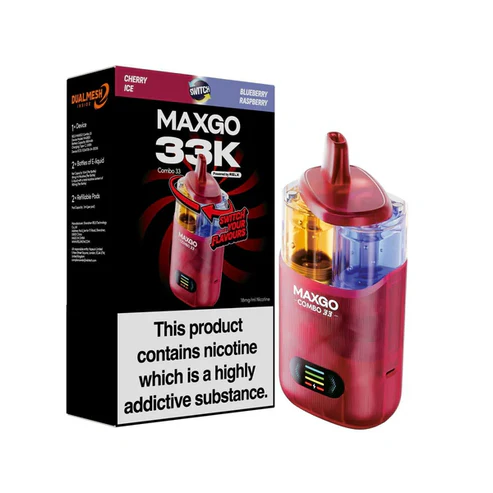 Relx Maxgo Combo 33000 Box of 5: The Premium Choice for Long-Lasting Vaping Satisfaction