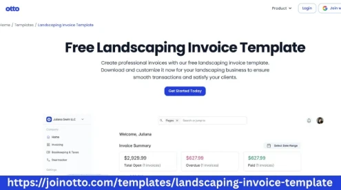 Use Landscaping Invoice Template for Organized Billing