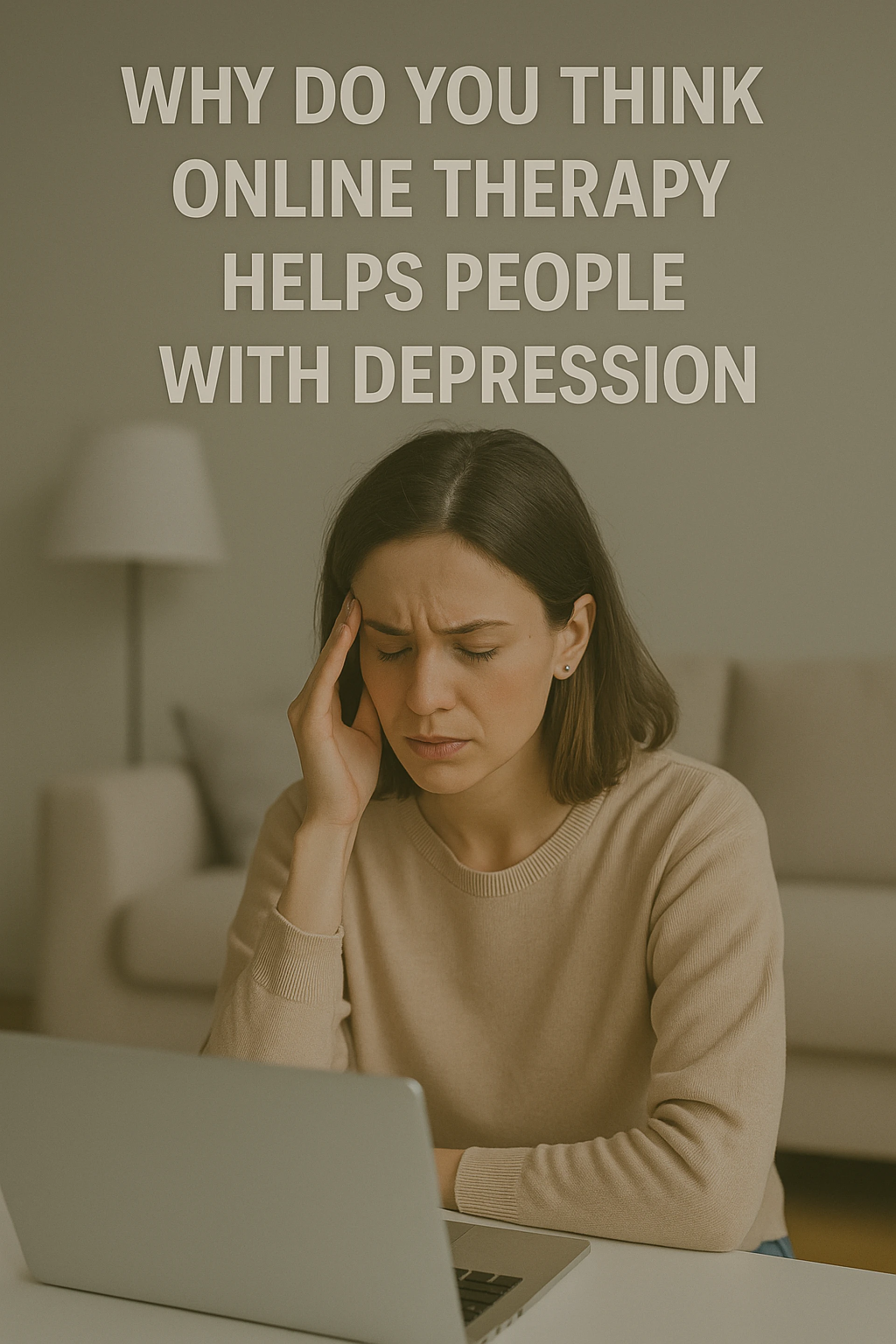 Why Do You Think Online Therapy Helps People With Depression