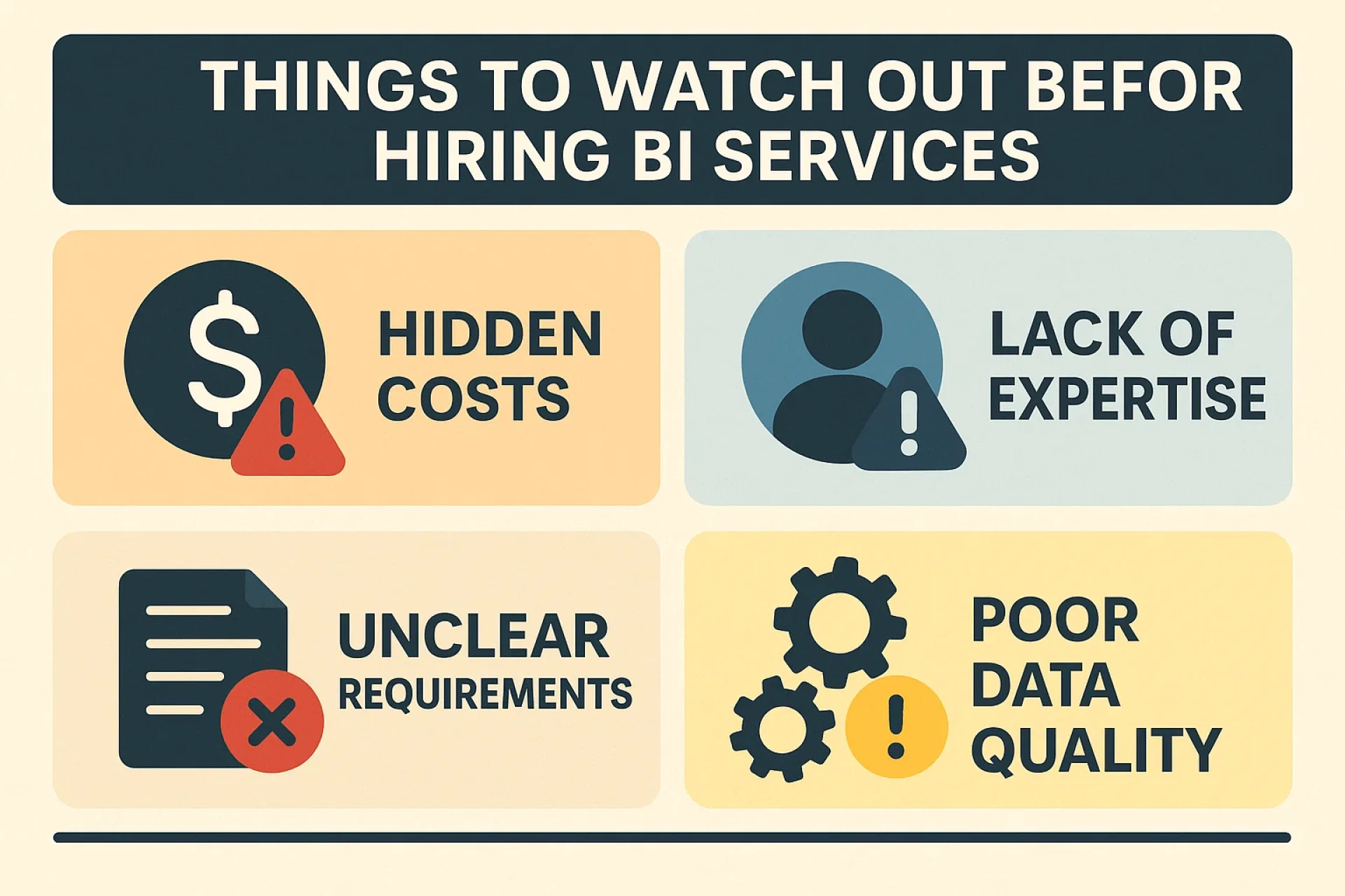 Things to Watch Out Before Opting for BI Services 