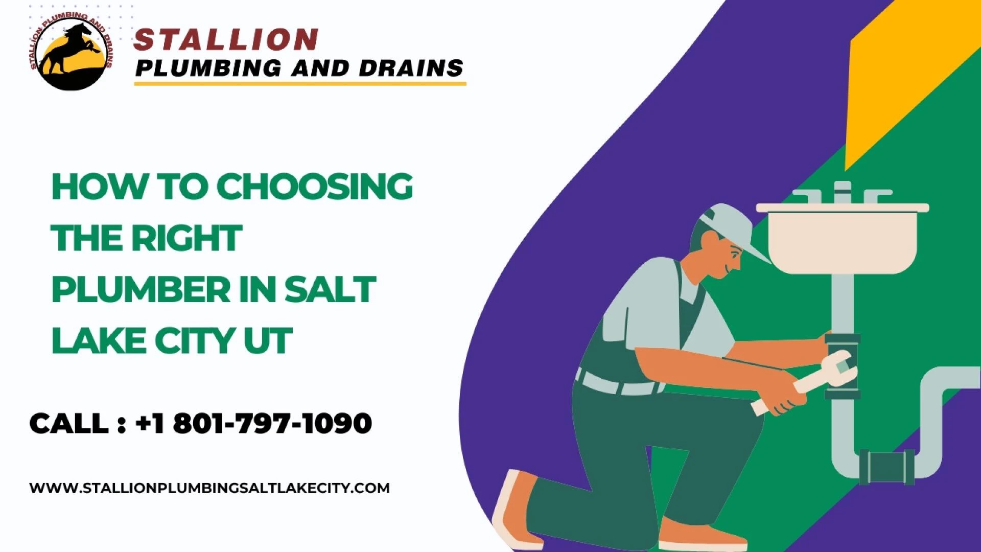 How to Choosing the right plumber in Salt Lake City UT