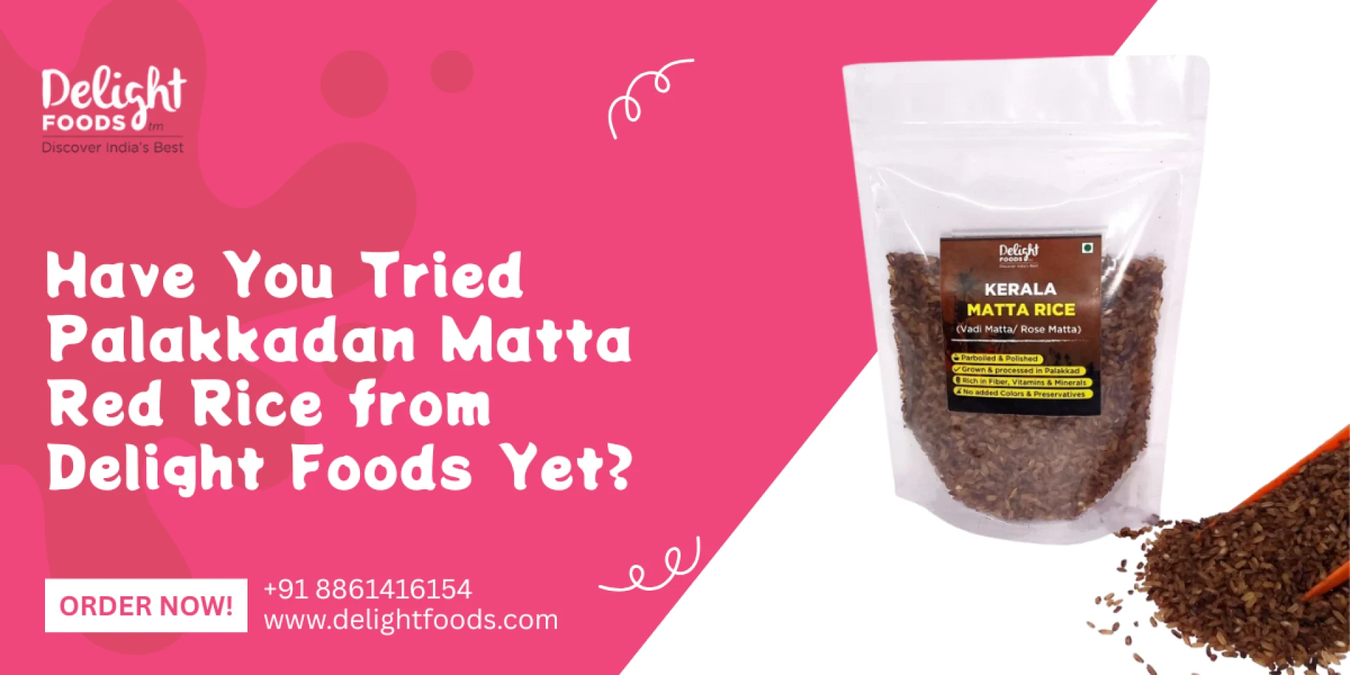 Have You Tried Palakkadan Matta Red Rice from Delight Foods Yet?