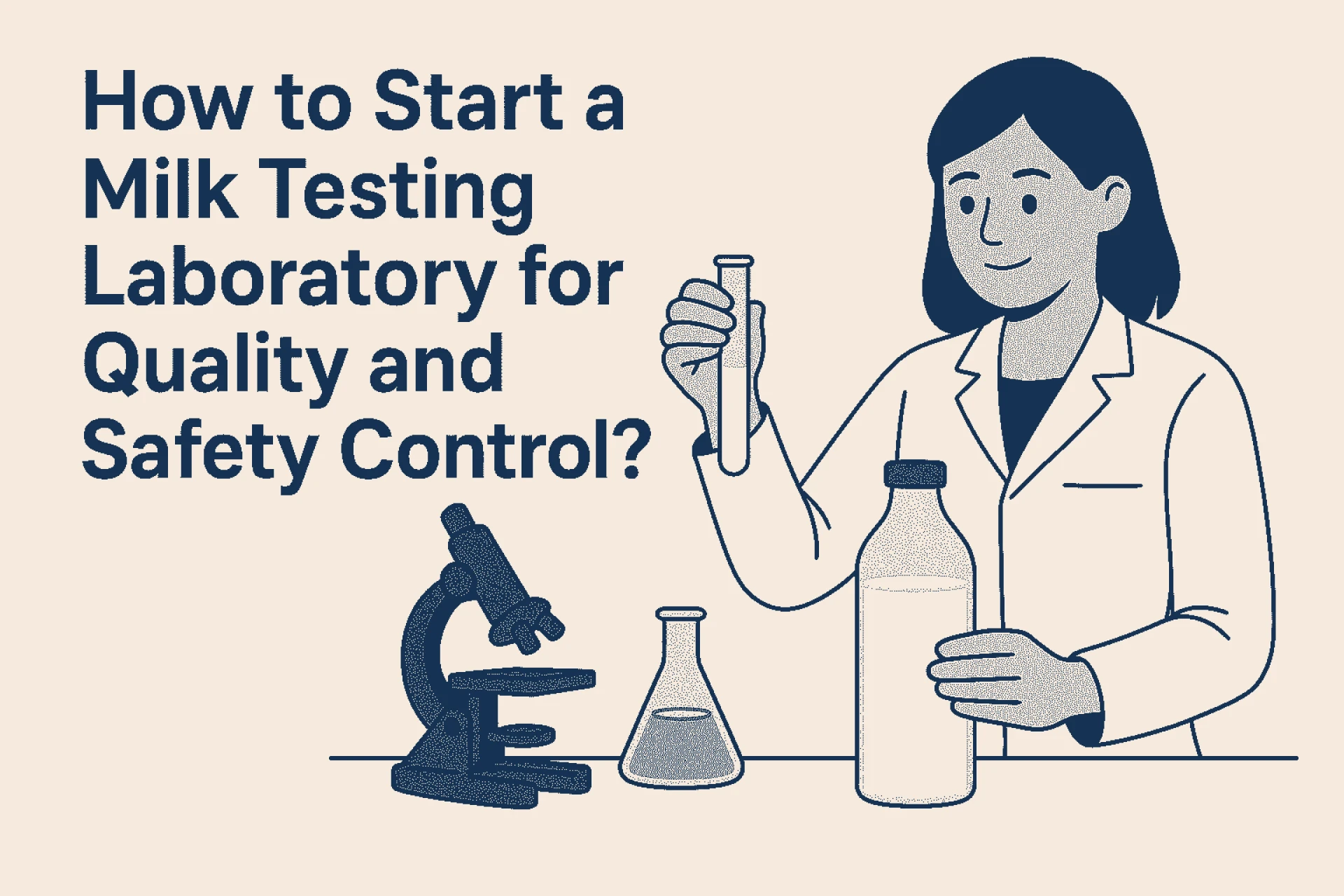 How to Start a Milk Testing Laboratory for Quality and Safety Control?