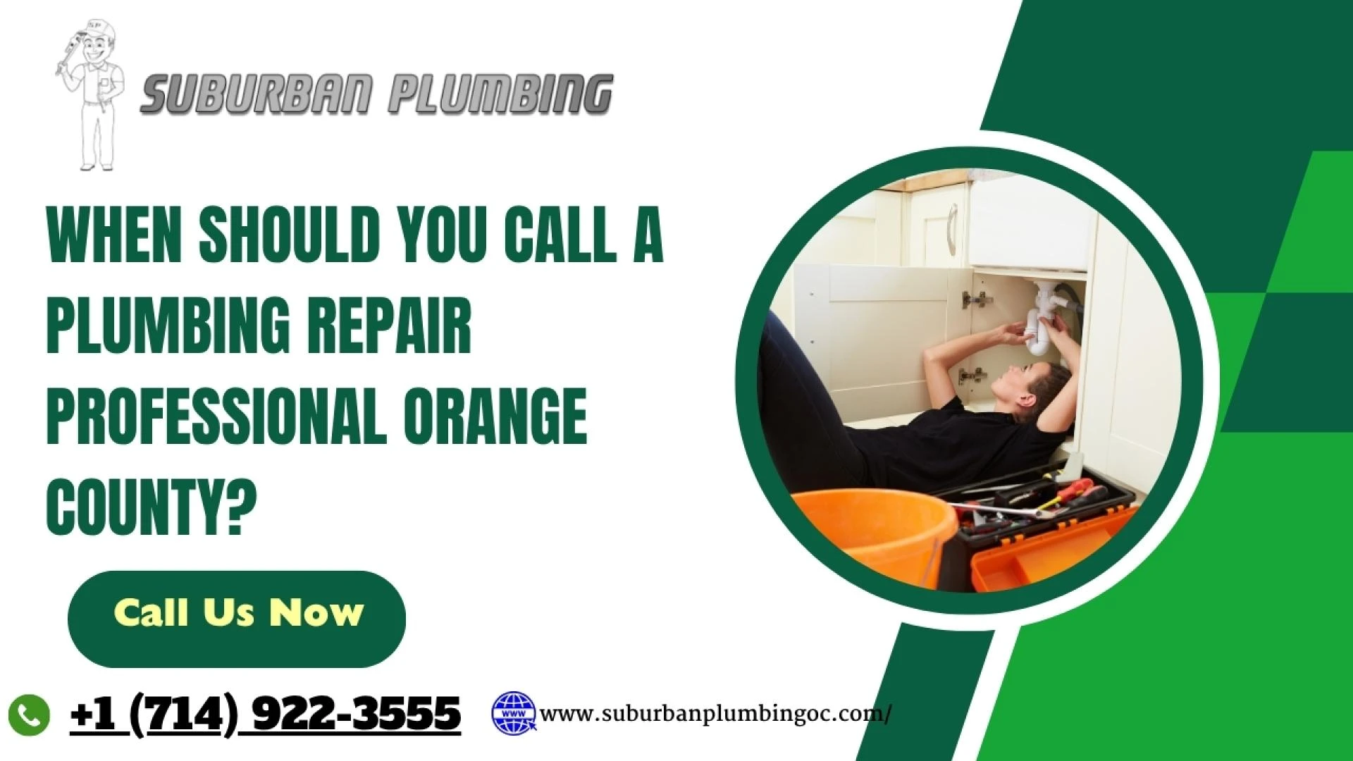 When Should You Call a Plumbing Repair Professional Orange County?