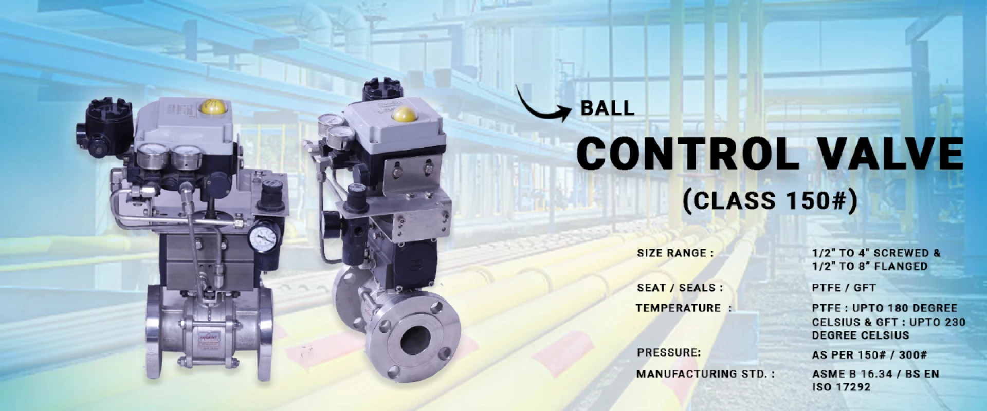 Top Industrial Control Valve Manufacturer in India