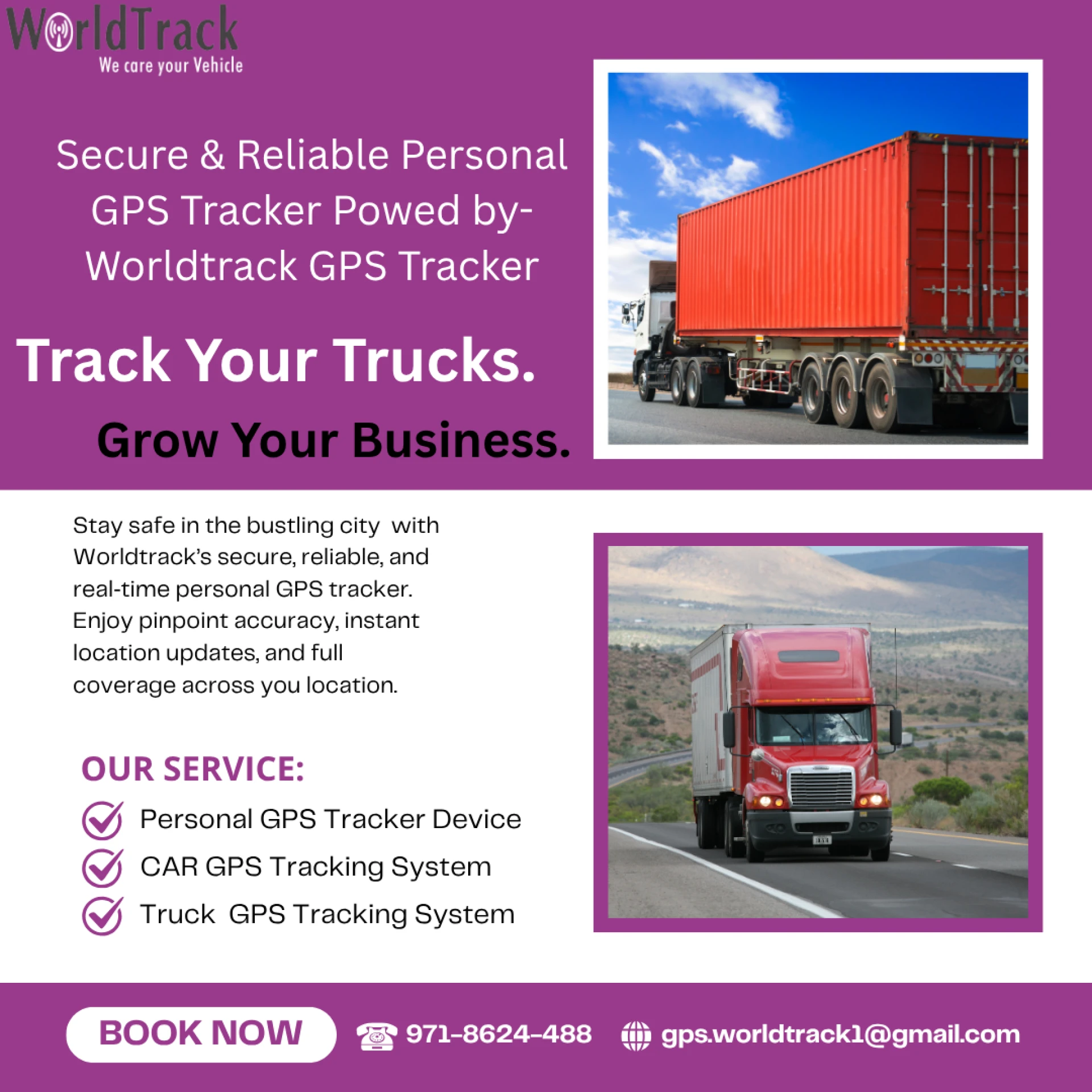 Secure & Reliable Personal GPS Tracker in New Delhi – WorldTrack GPS Tracker