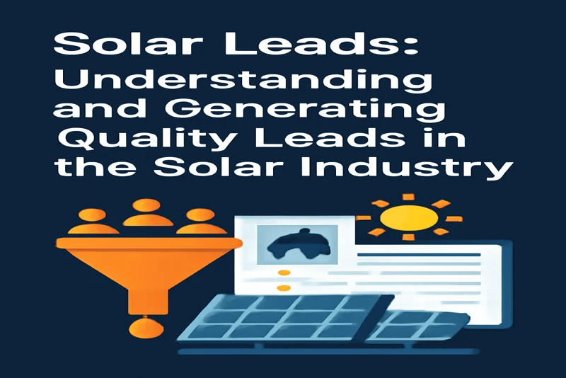 Solar Leads: Understanding and Generating Quality Leads in the Solar Industry