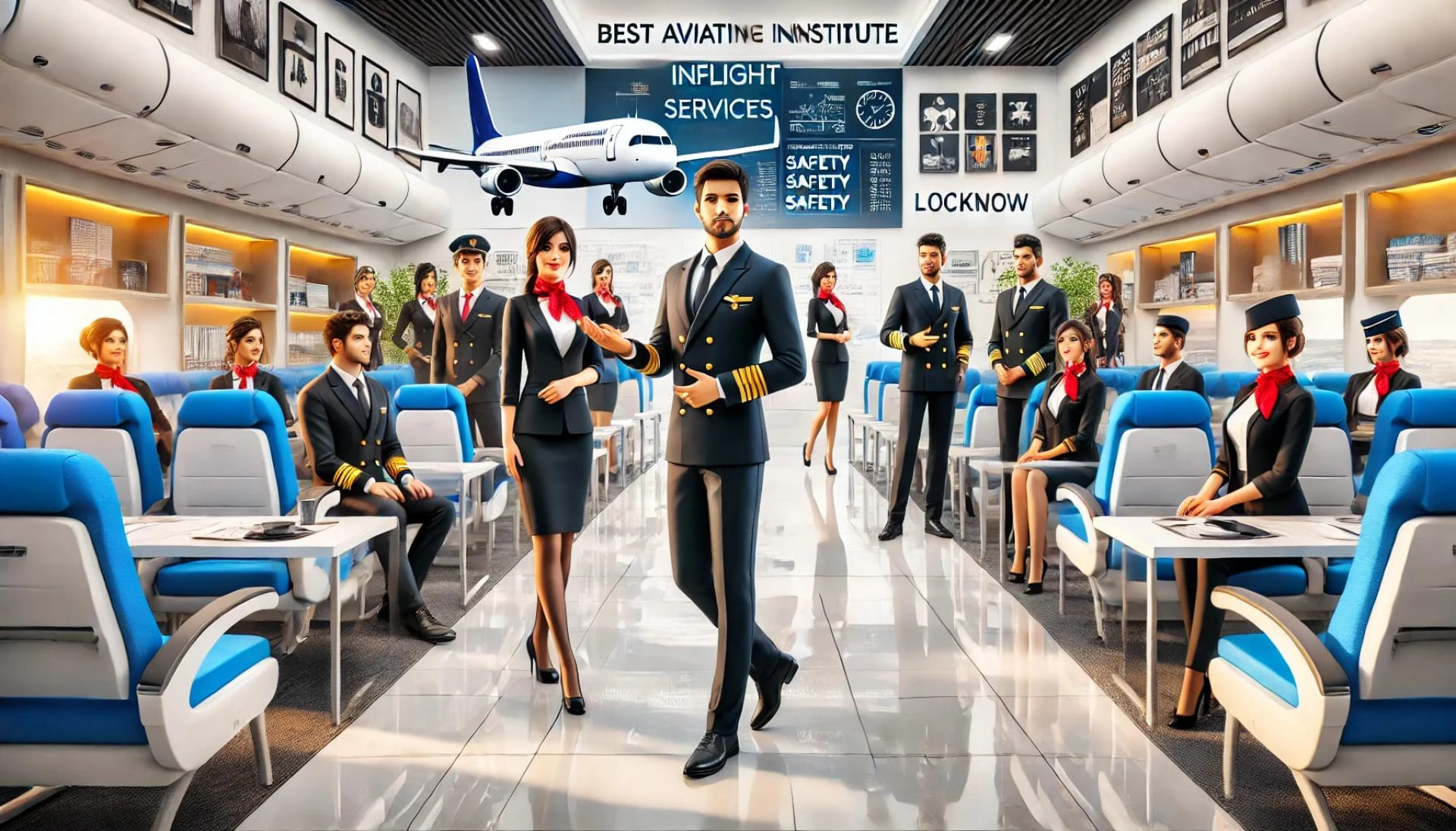 Guide to Air Hostess Courses and Aviation Institute in Lucknow