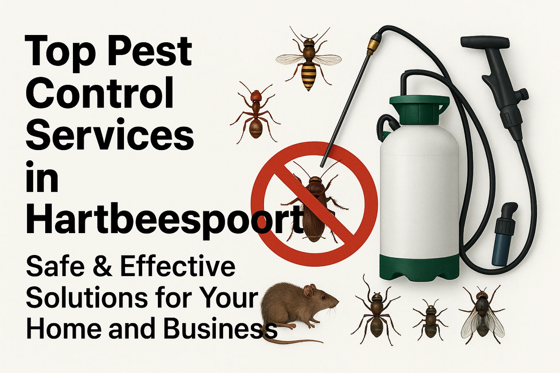 Top Pest Control Services in Hartbeespoort: Safe & Effective Solutions for Your Home and Business