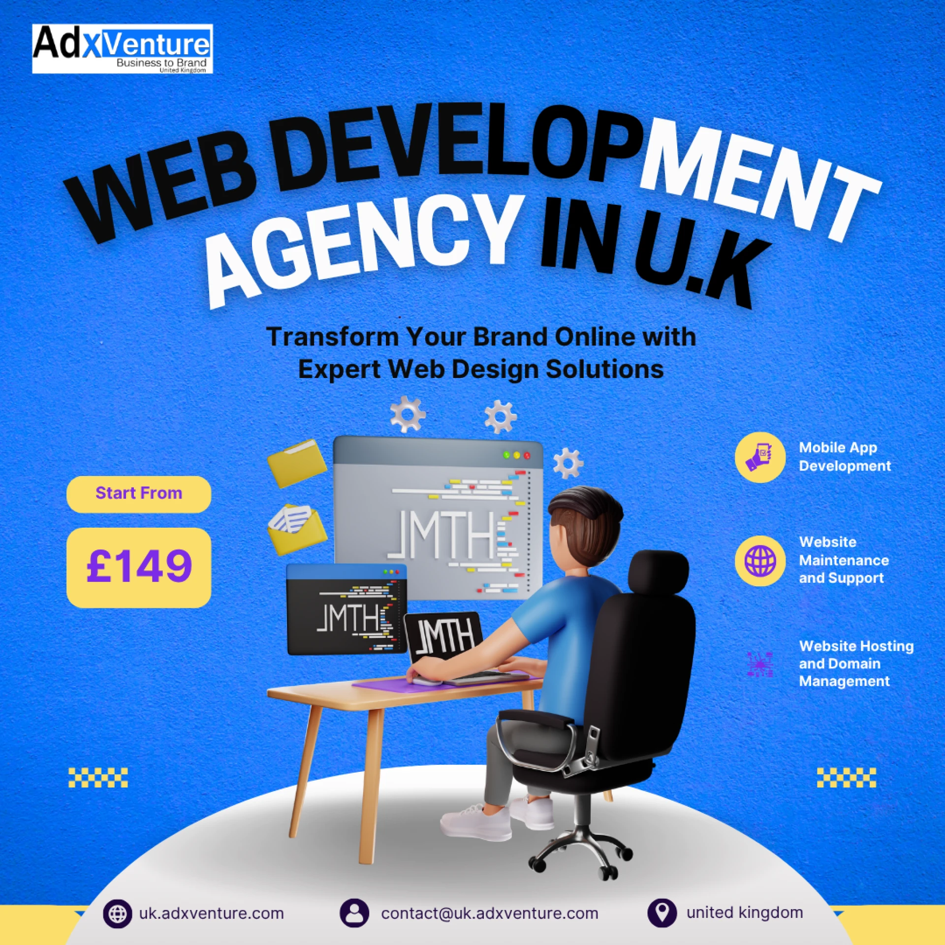 Adxventure: A Web Design Company UK Businesses Depend on for Innovation and Growthle