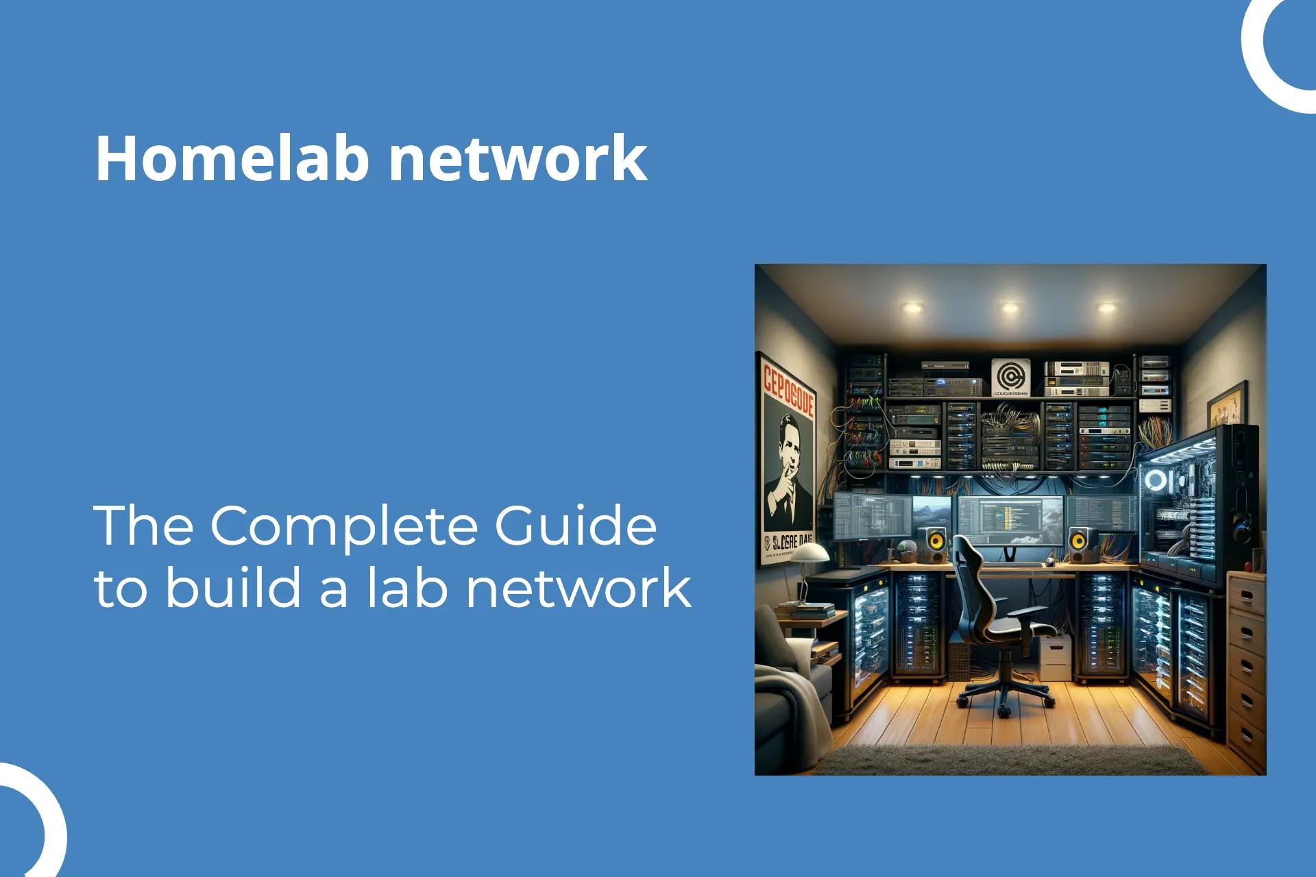 Homelab Network: The Complete Guide to build a lab network
