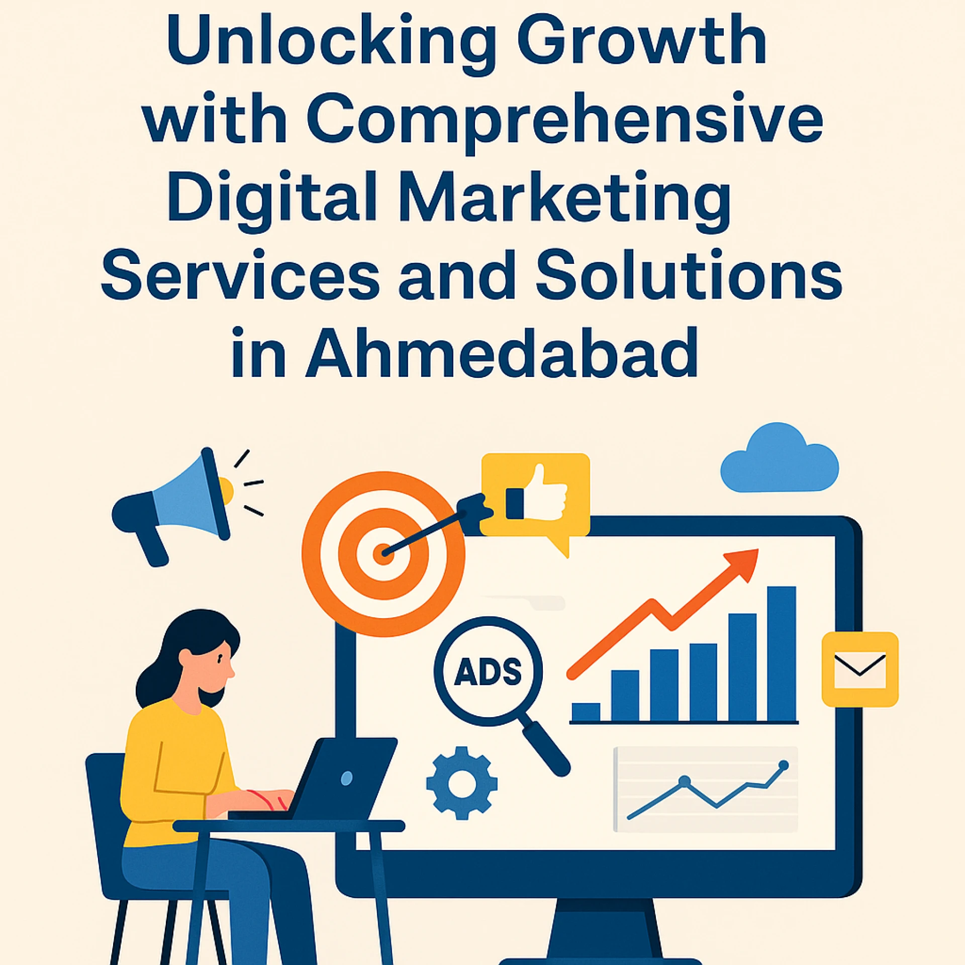 Unlocking Growth with Comprehensive Digital Marketing Services and Solutions in Ahmedabad