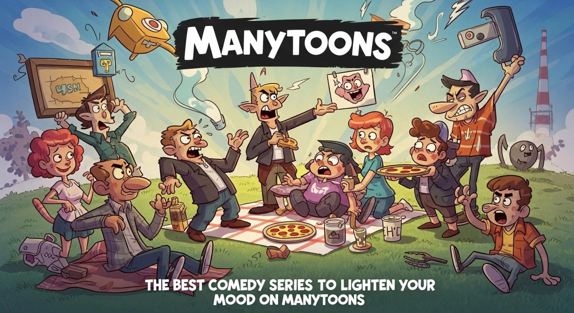The Best Comedy Series to Lighten Your Mood on Manytoons