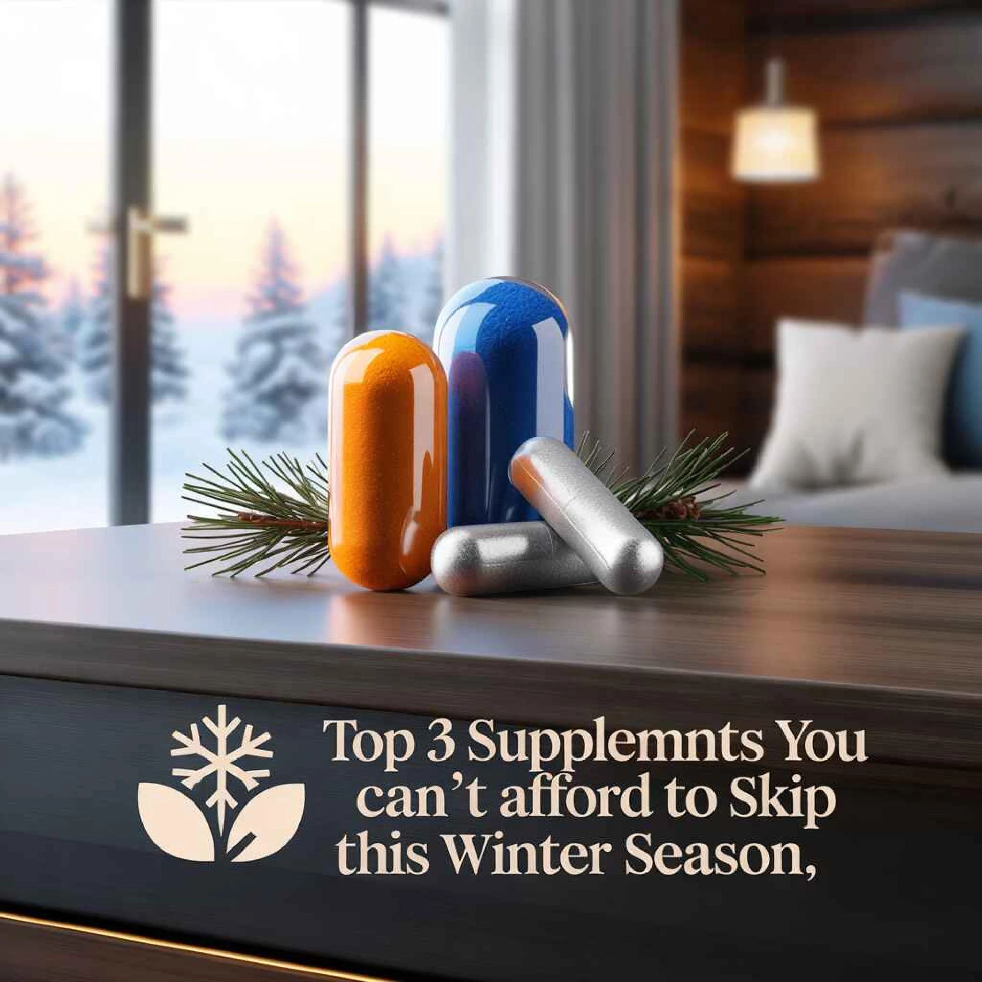 Top 3 Supplements You Can’t Afford to Skip This Winter Season