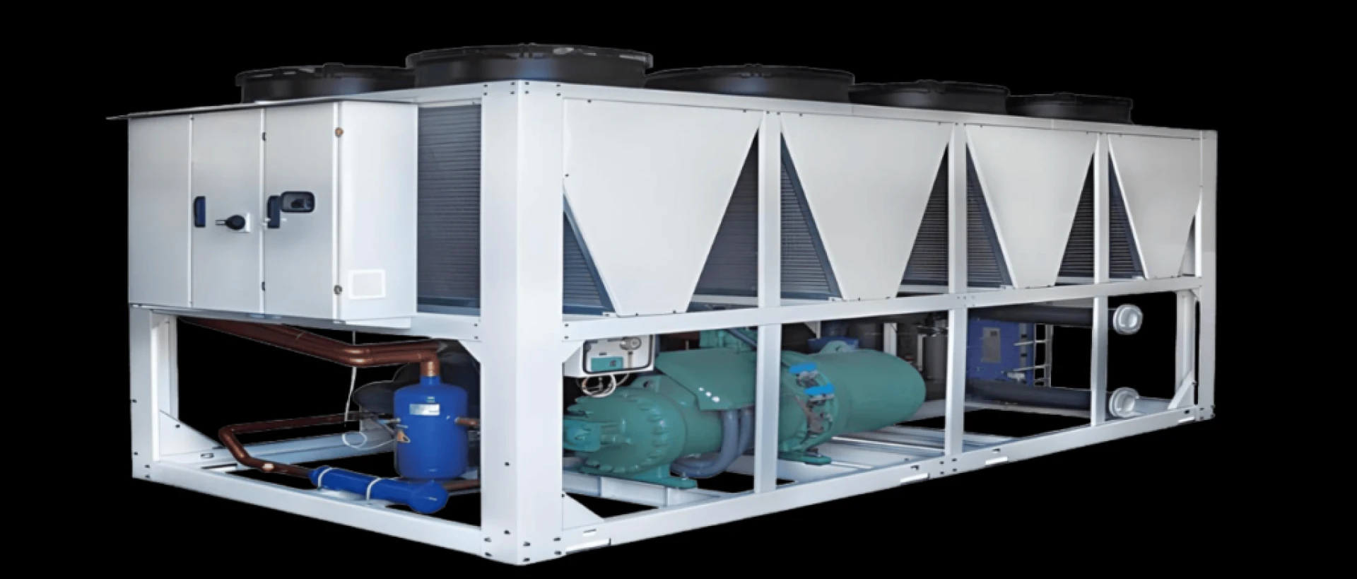 Explain the Different Types of Air-Cooled Chillers and Their Working!