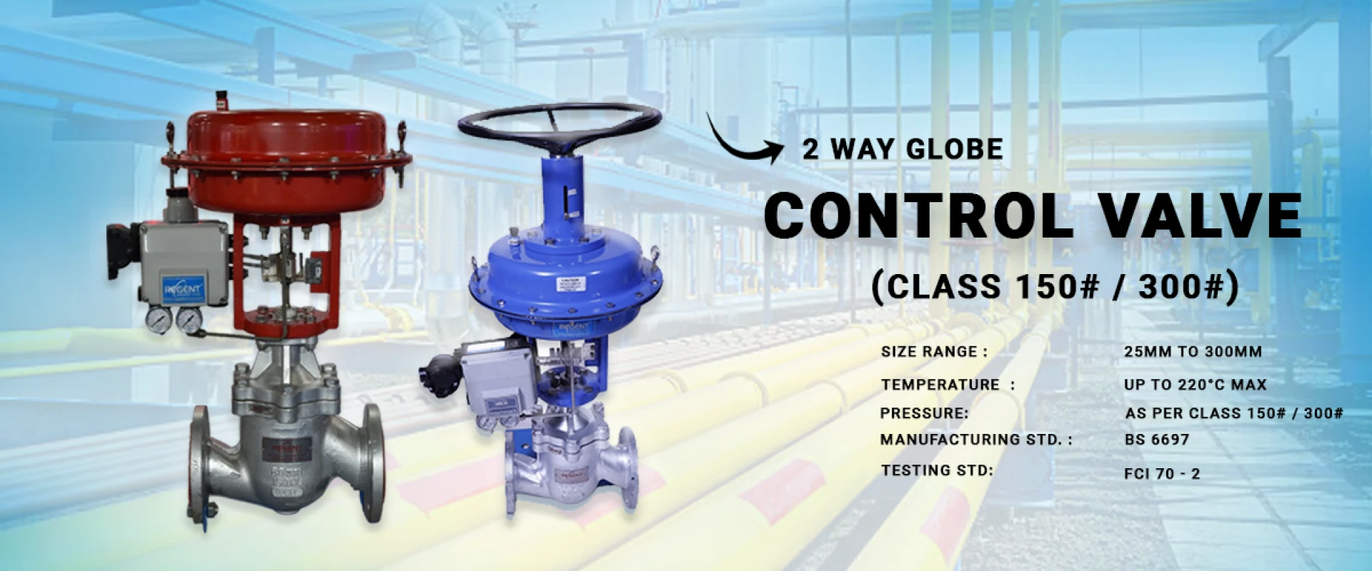 Leading Industrial Control Valve Manufacturer in India – Regent Hitech