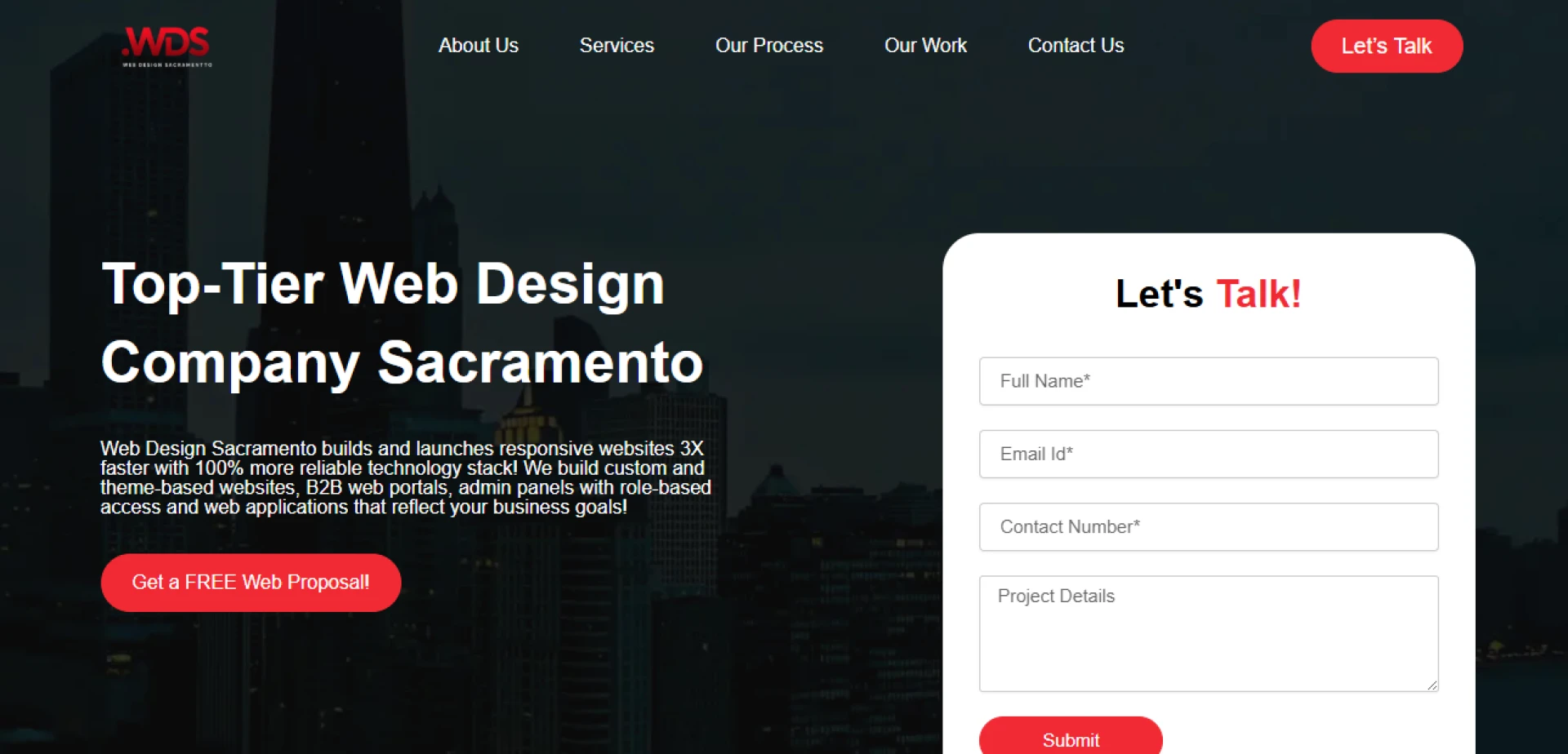 Expert Web Design Company for Modern Websites