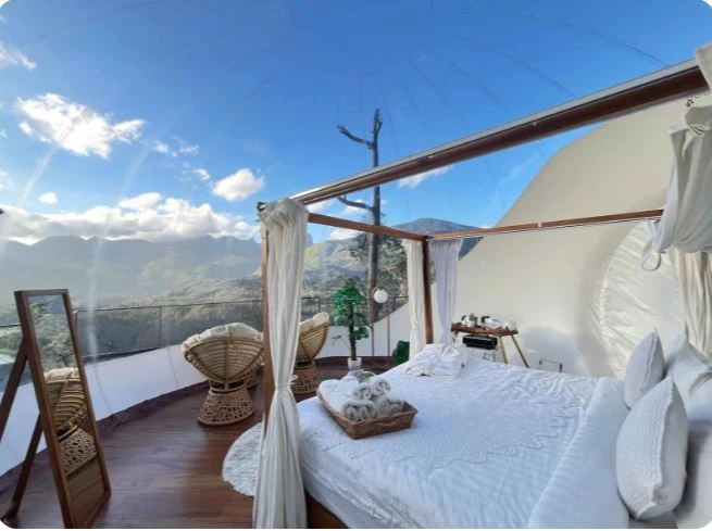 Luxe Glamp: Unique Mountain-View Luxury Accommodations in Kodaikanal