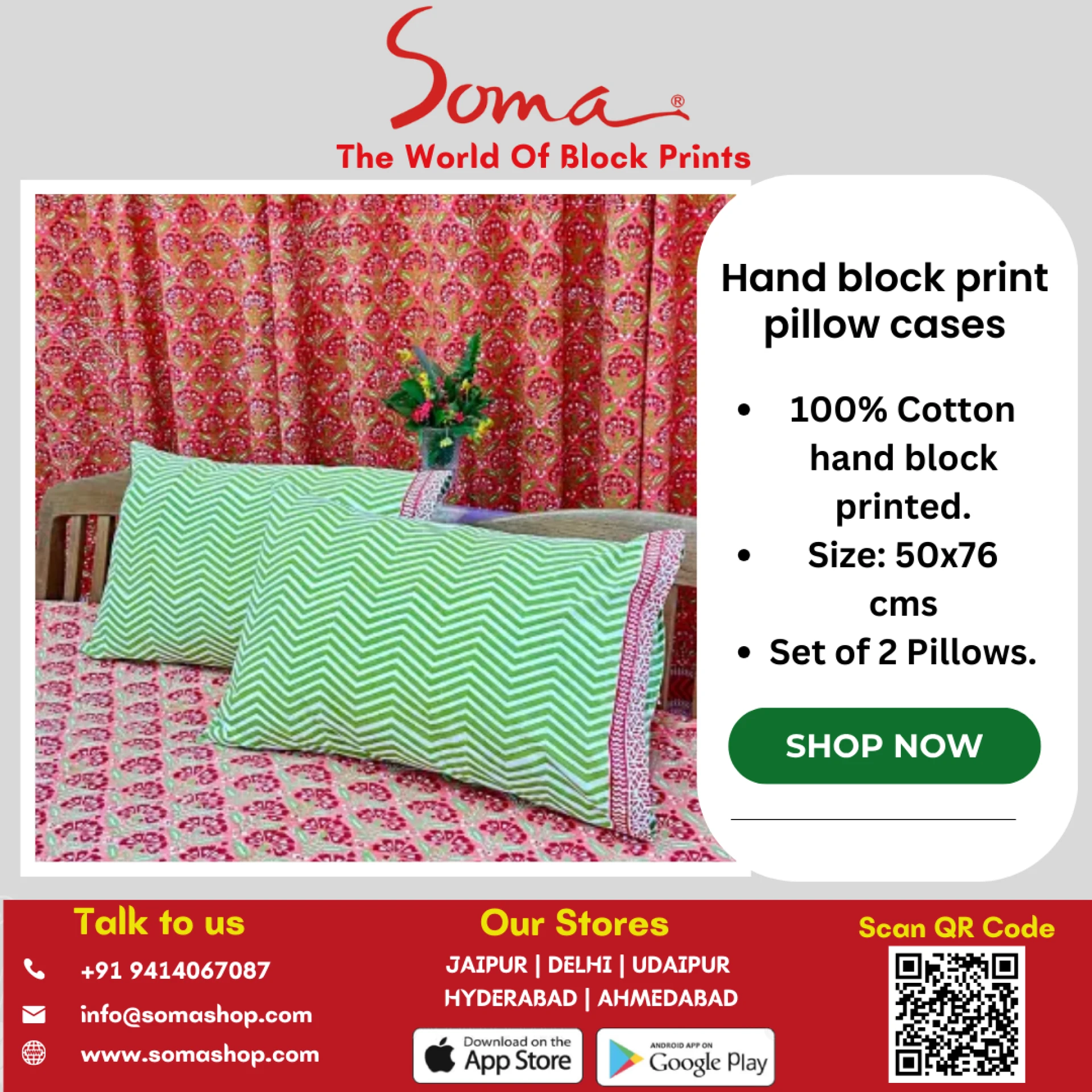 Buy the Best Pillows and Cotton Pillow Covers Online
