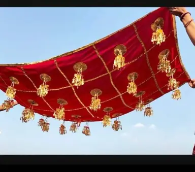 Buy Chaddar Online for Magical Bridal Entries at Swadeshi Click