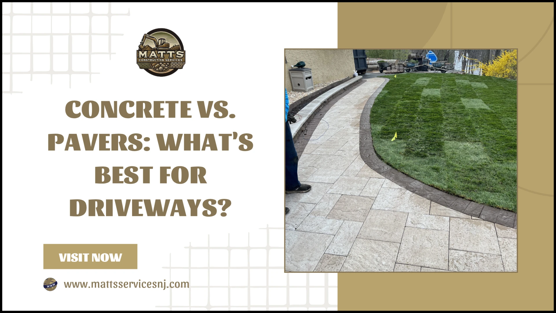 Concrete vs. Pavers: What's Best for Driveways?