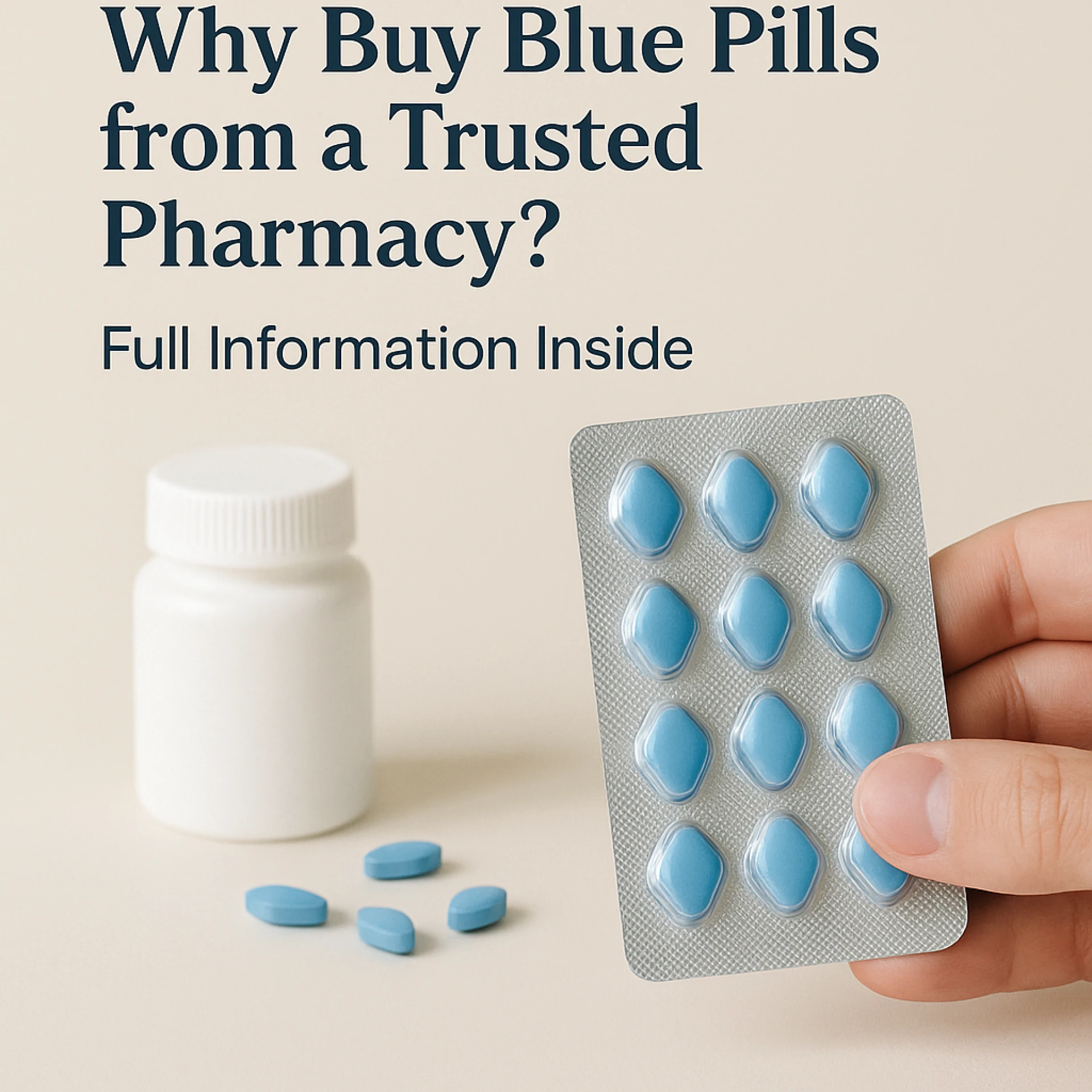 Why Buy Blue Pills from a Trusted Pharmacy? Full Information Inside