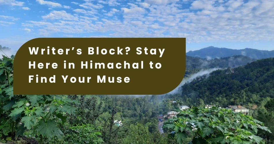 Writer’s Block? Stay Here in Himachal to Find Your Muse