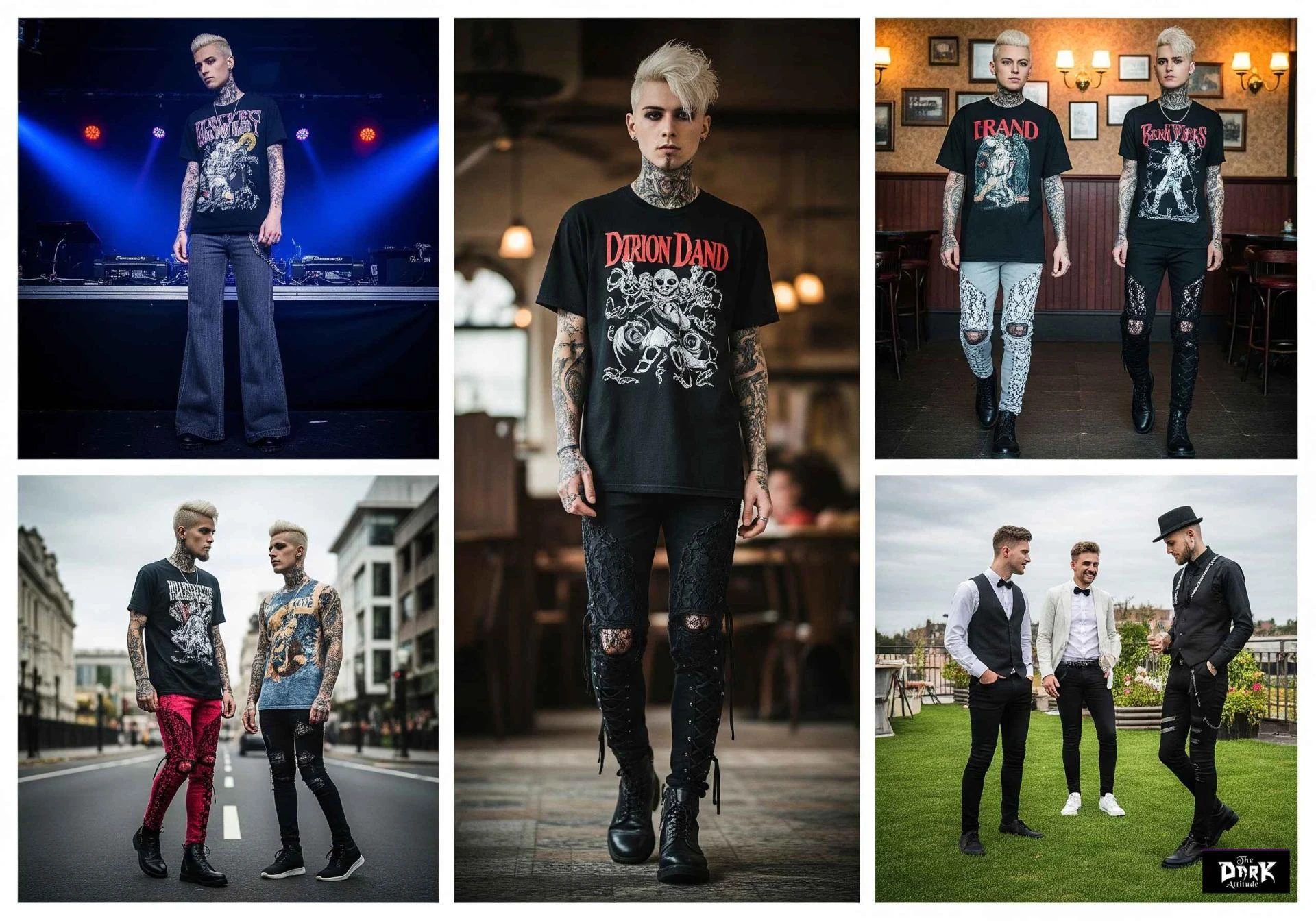 From Clubs to Casual: Mens Gothic Pants for Every Scene