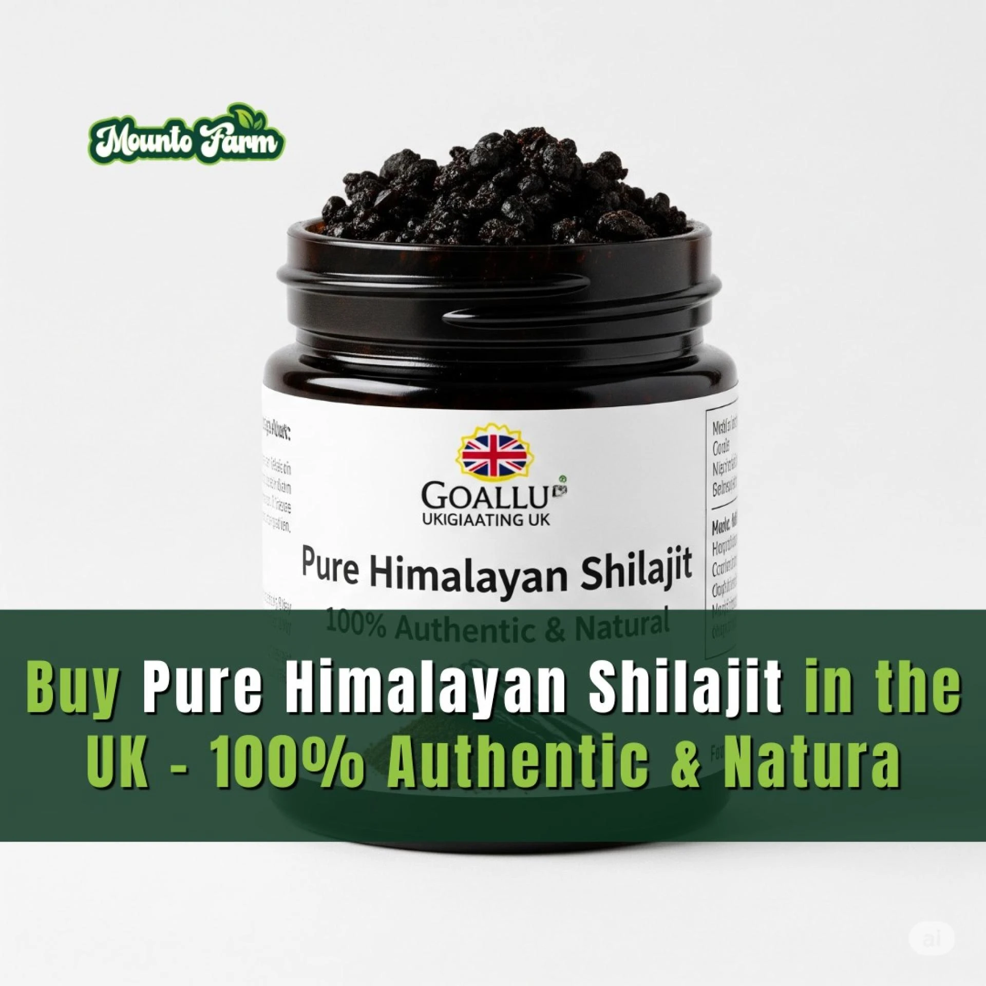 Buy Pure Himalayan Shilajit in the UK – 100% Authentic & Natural